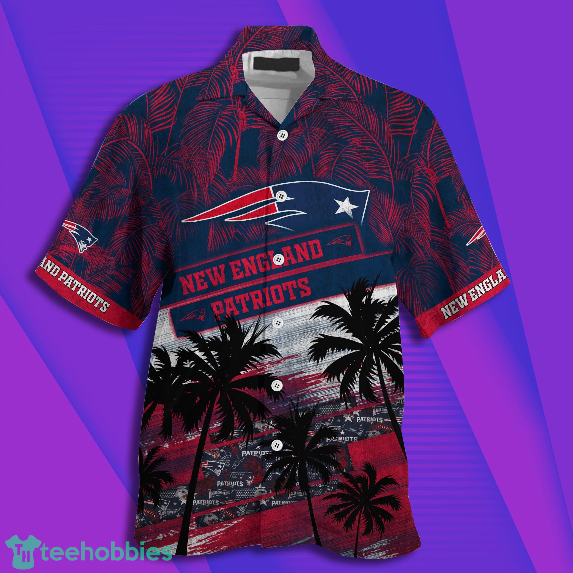 New England Patriots NFL Combo Summer Hawaiian Shirt And Pants