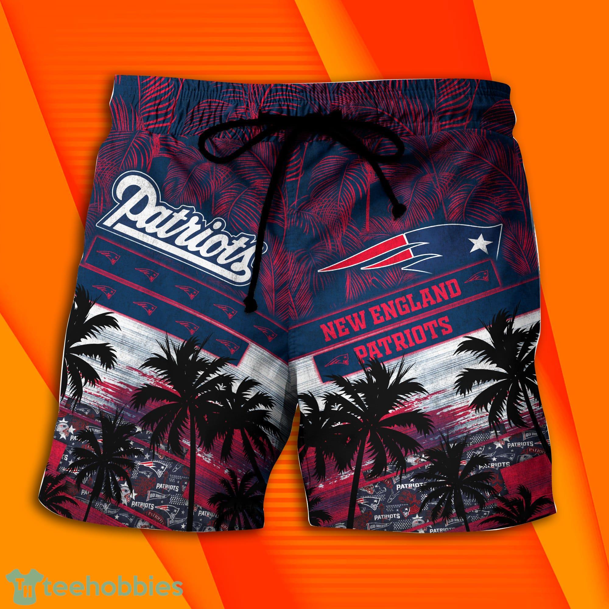 New England Patriots NFL Combo Summer Hawaiian Shirt And Pants