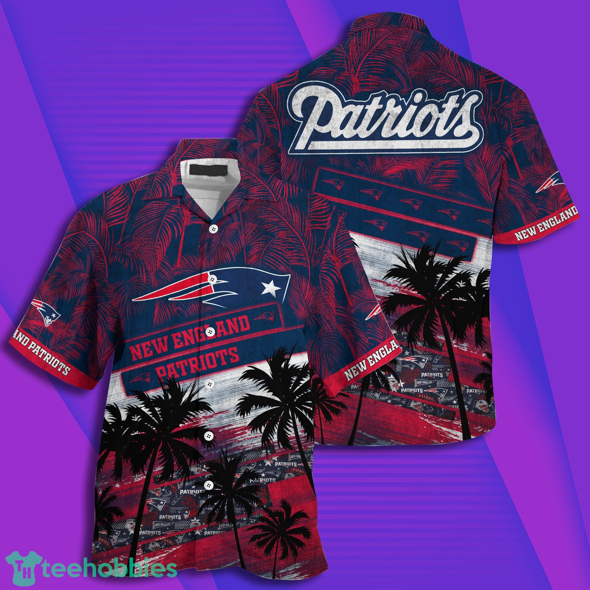 New England Patriots NFL Combo Summer Hawaiian Shirt And Pants