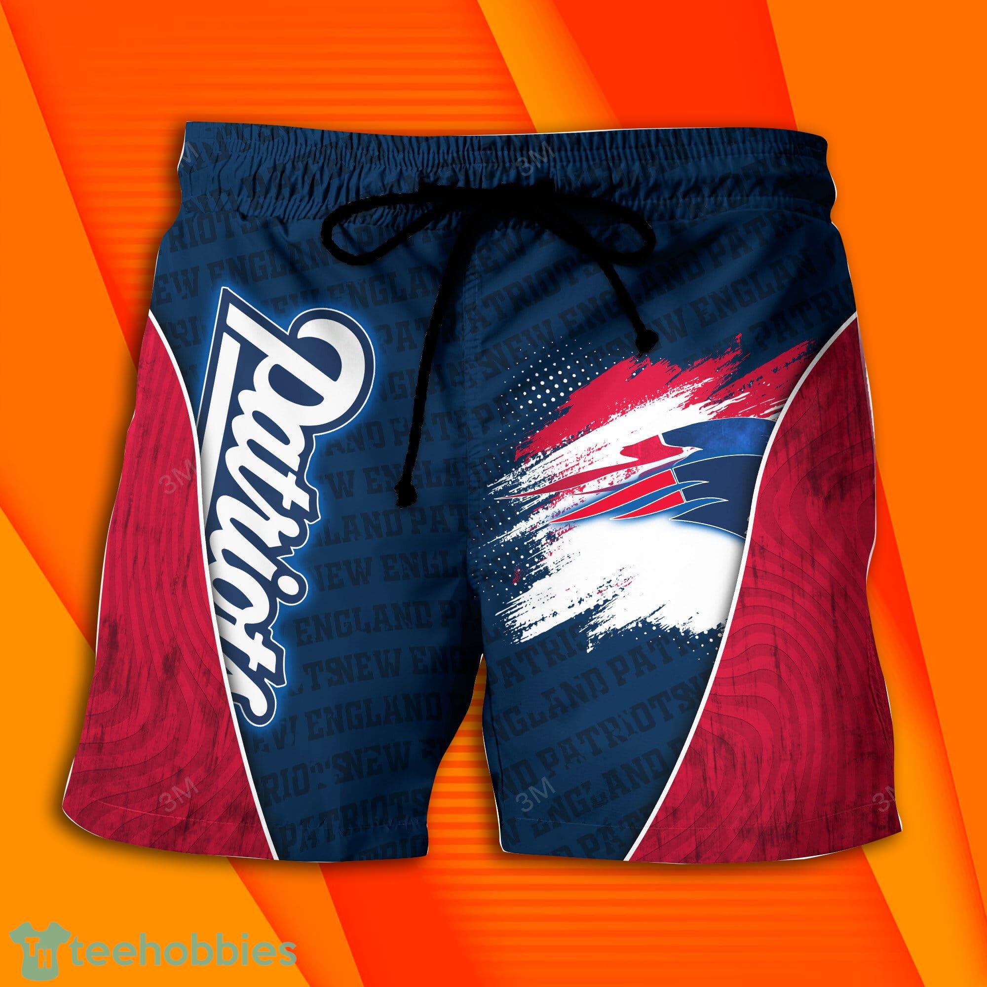 New England Patriots NFL Logo Combo Hawaiian Shirt And Short Summer For Men  Women - Freedomdesign