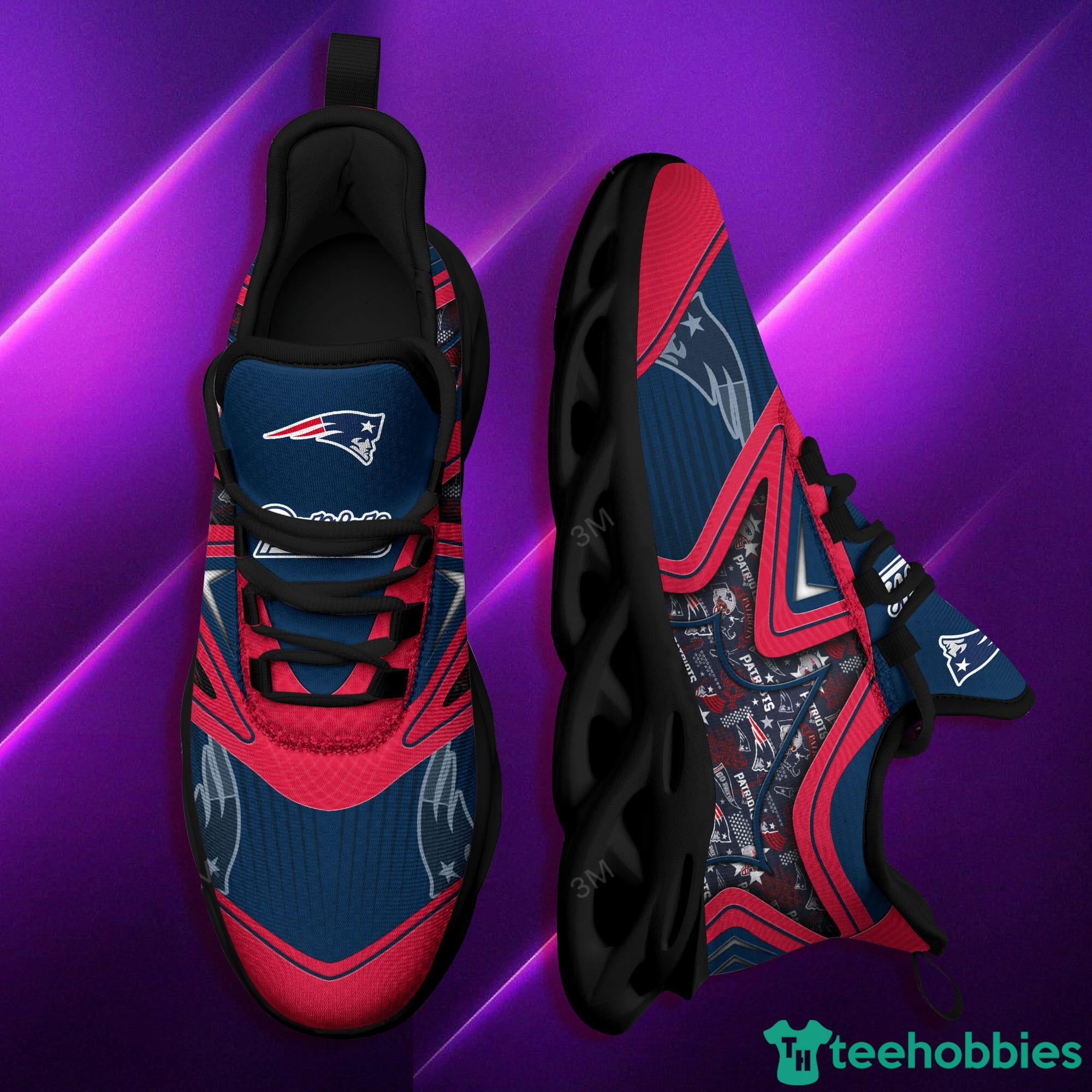 New England Patriots NFL Symbol Max Soul Sneakers Sport Shoes Product Photo 3