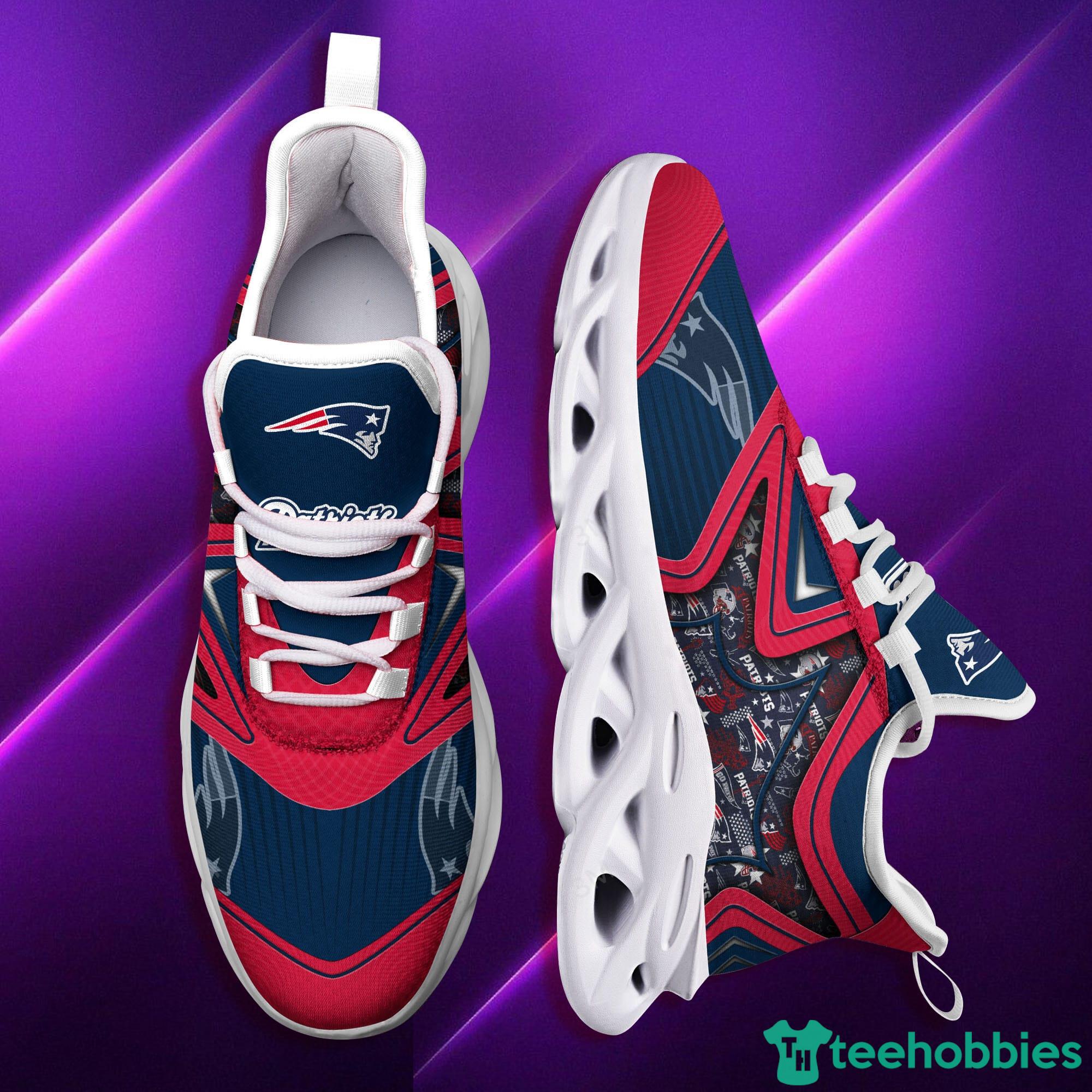 New England Patriots NFL Symbol Max Soul Sneakers Sport Shoes Product Photo 6