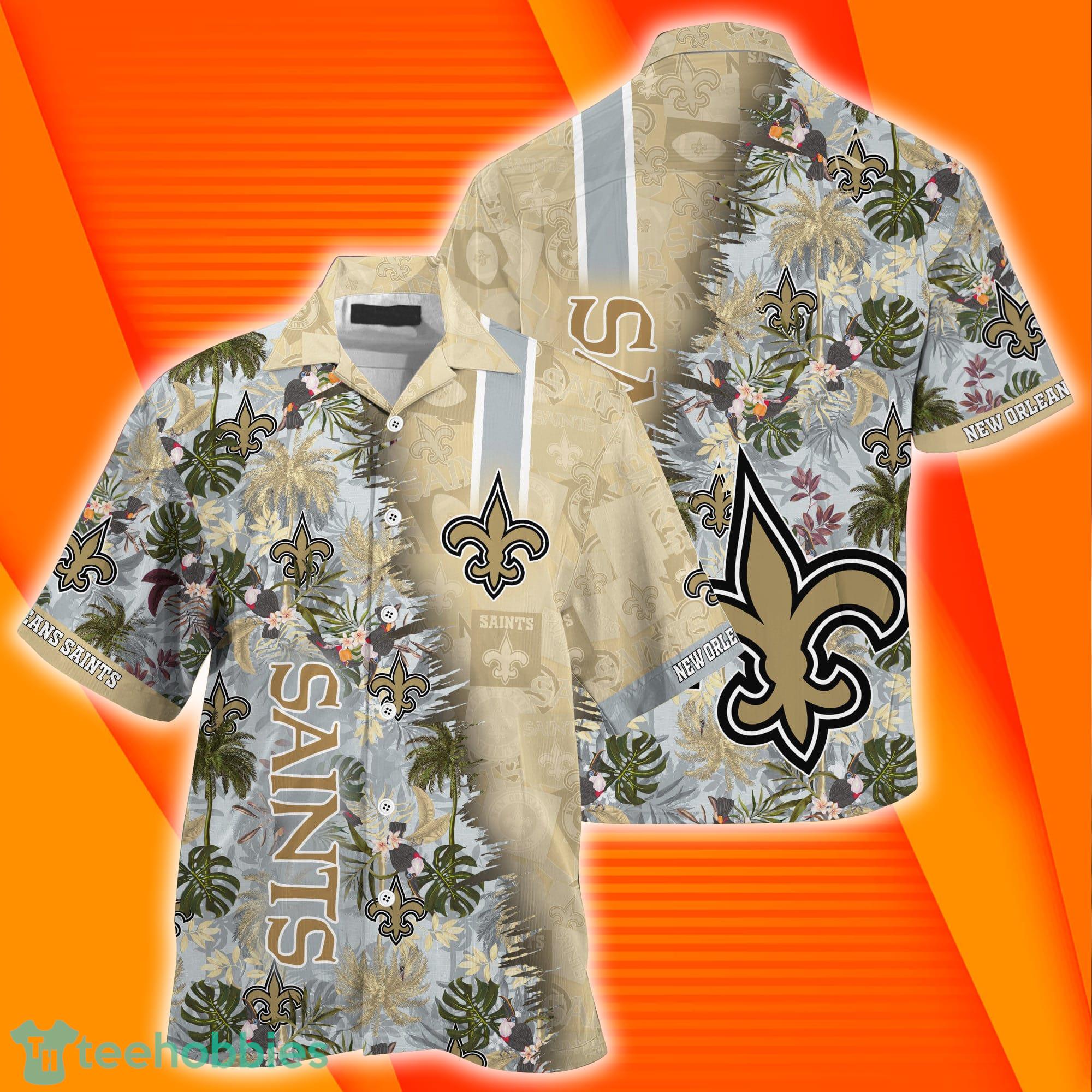 New Orleans Saints NFL Combo Summer Hawaiian Shirt And Pants Product Photo 1