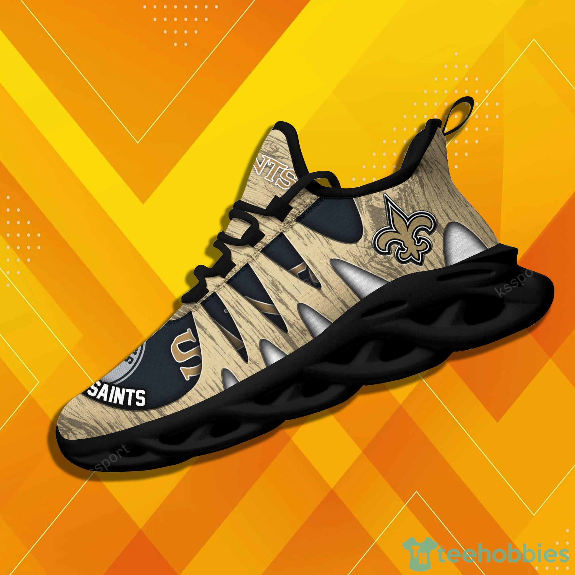 New Orleans Saints NFL Max Soul Sneakers Sport Shoes Product Photo 2
