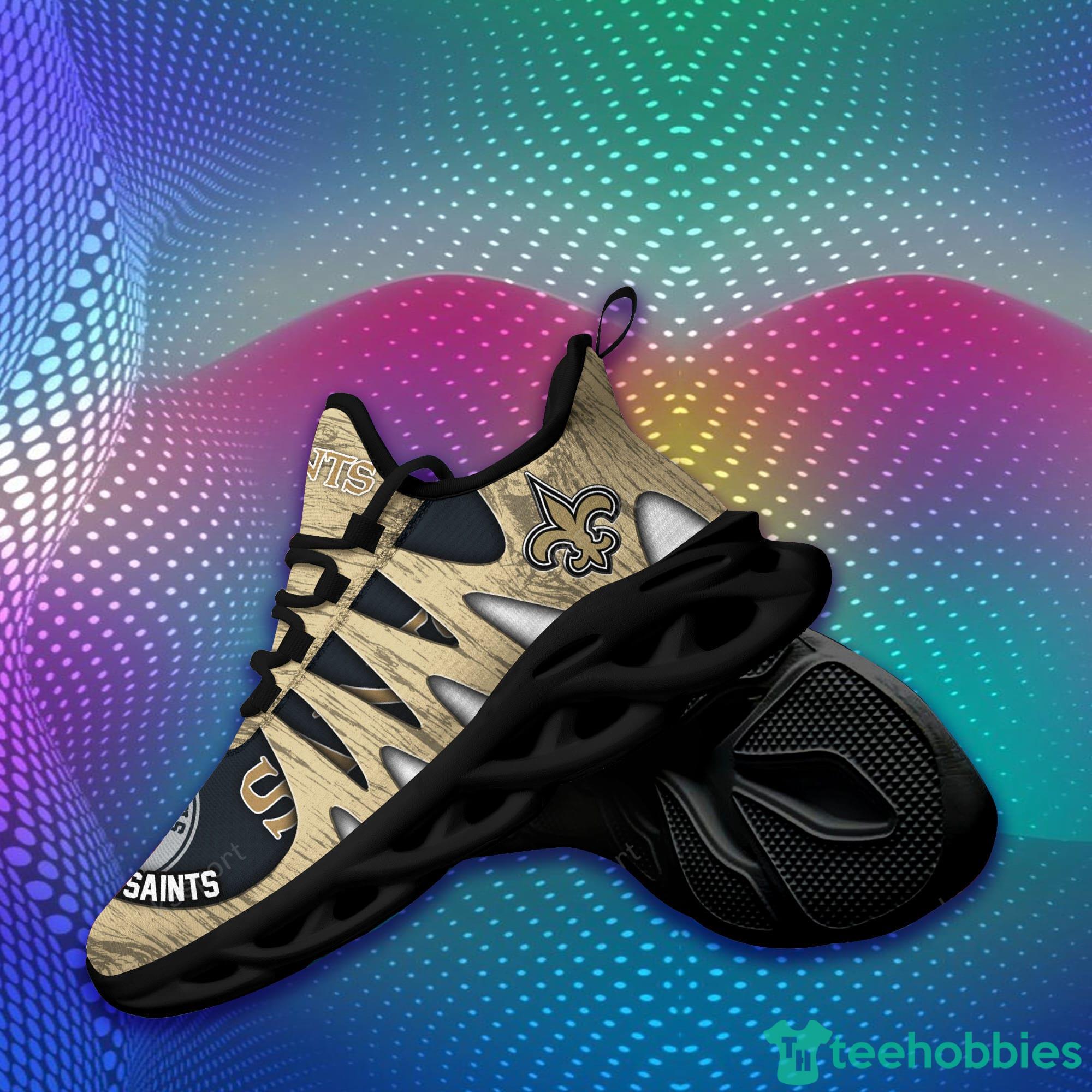 New Orleans Saints NFL Max Soul Sneakers Sport Shoes Product Photo 3