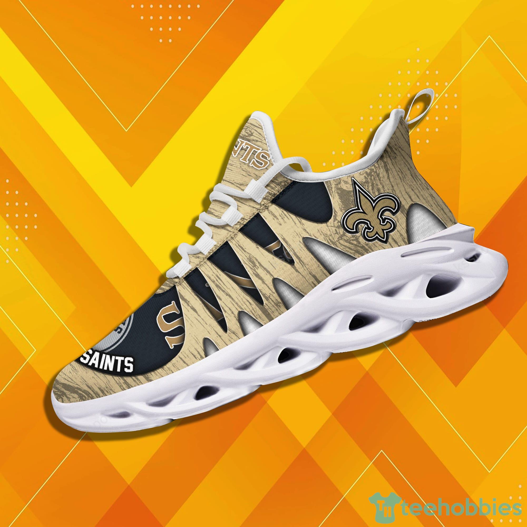 New Orleans Saints NFL Max Soul Sneakers Sport Shoes Product Photo 4