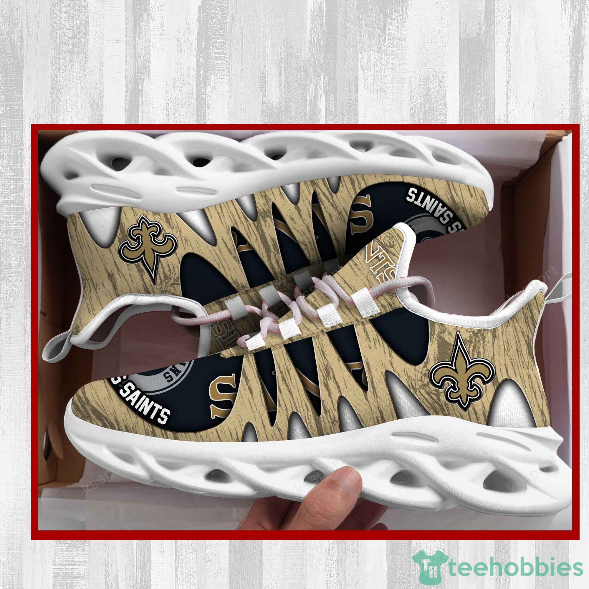 New Orleans Saints NFL Max Soul Sneakers Sport Shoes Product Photo 6