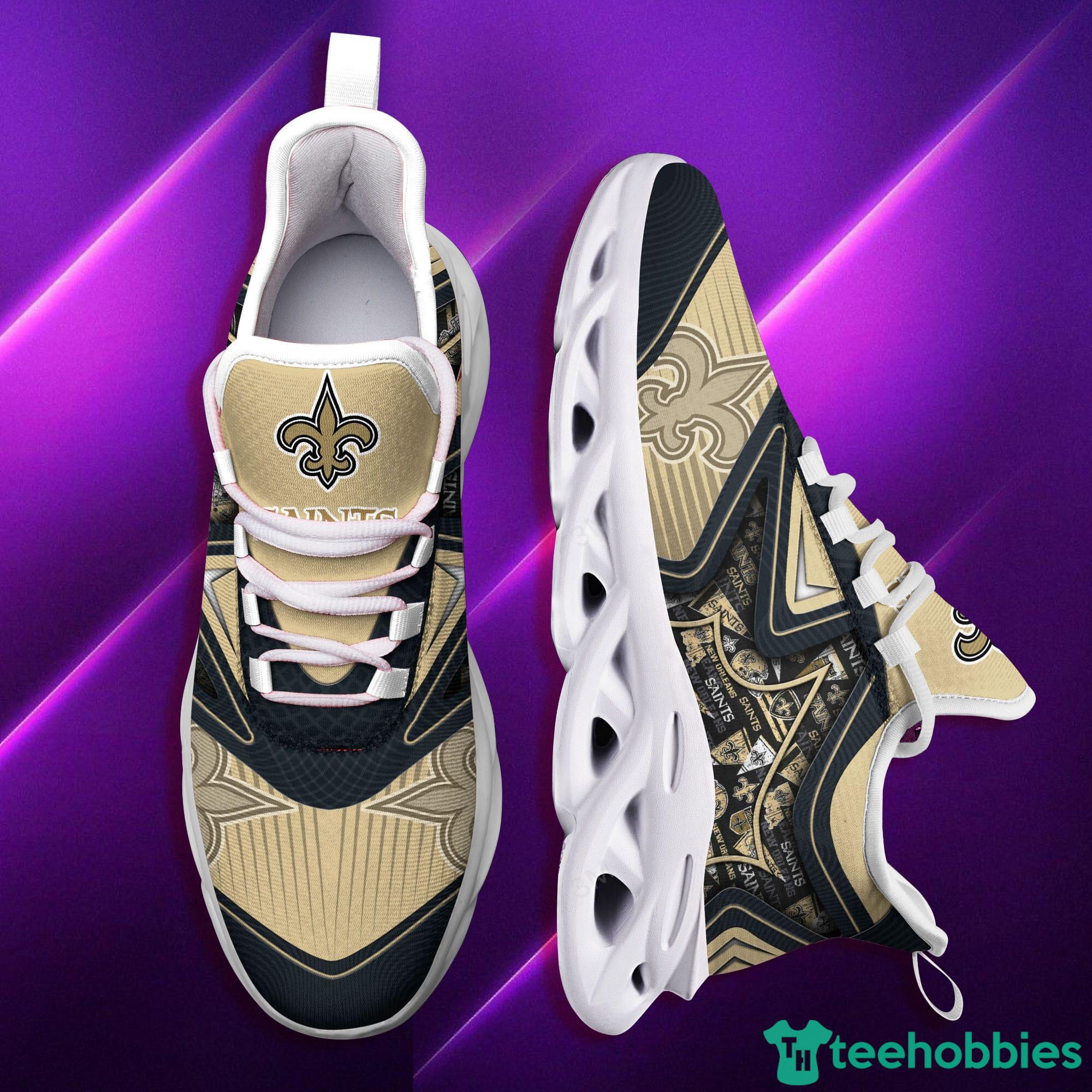 New Orleans Saints NFL Symbol Max Soul Sneakers Sport Shoes Product Photo 6
