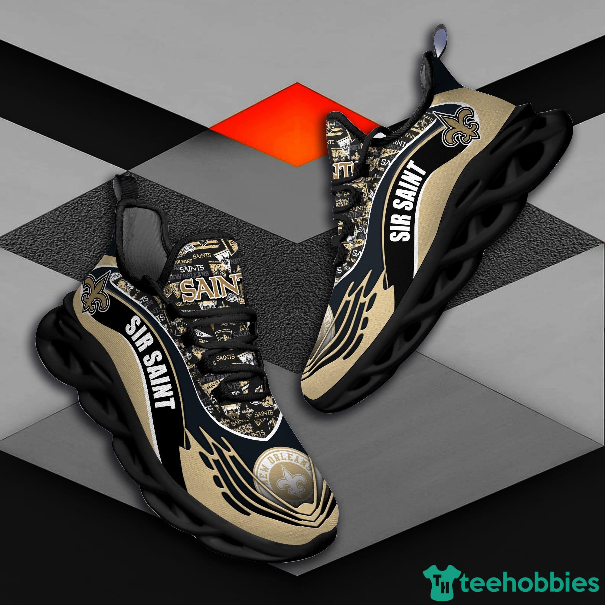 New Orleans Saints NFL Trending Max Soul Sneakers Sport Shoes Product Photo 2
