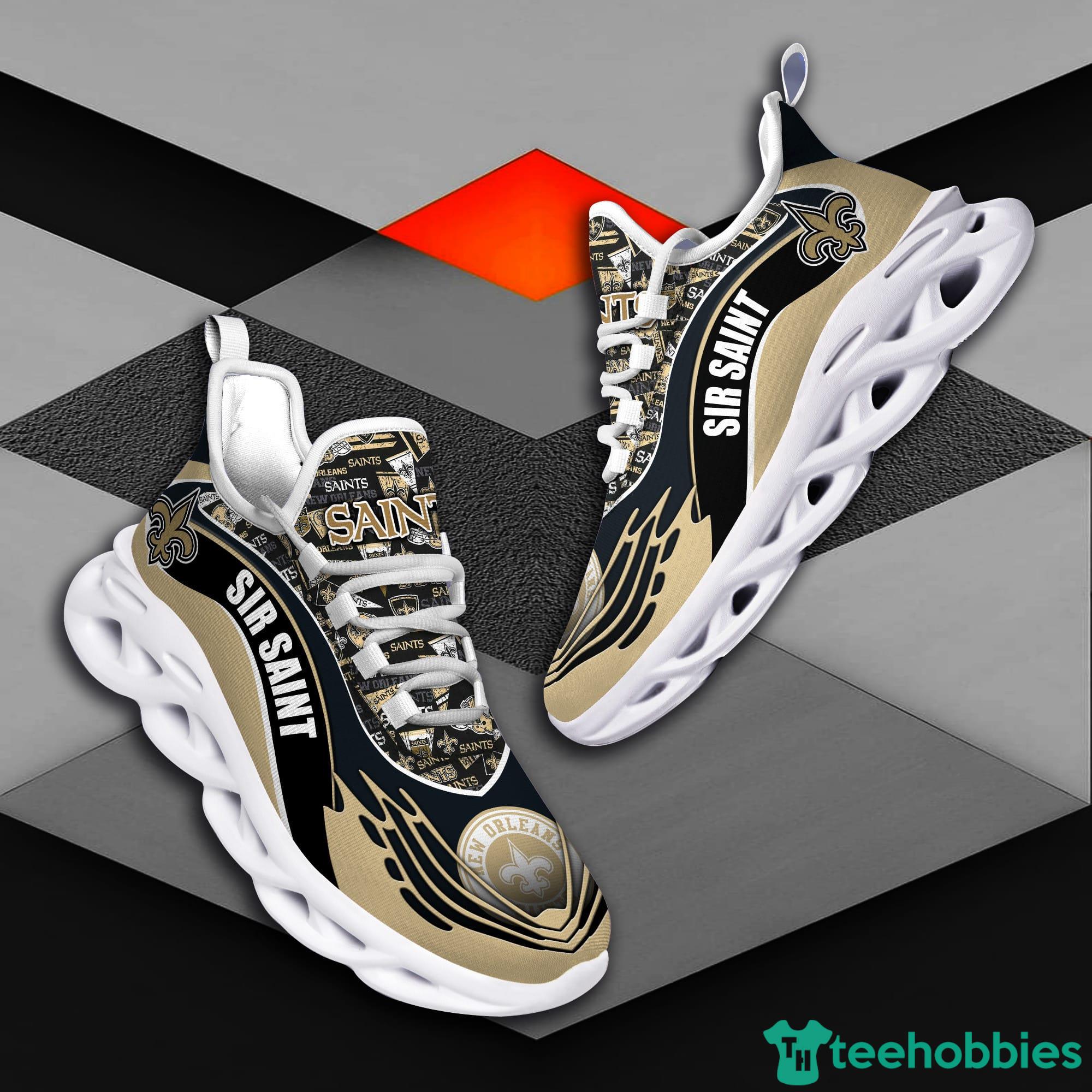 New Orleans Saints NFL Trending Max Soul Sneakers Sport Shoes Product Photo 4