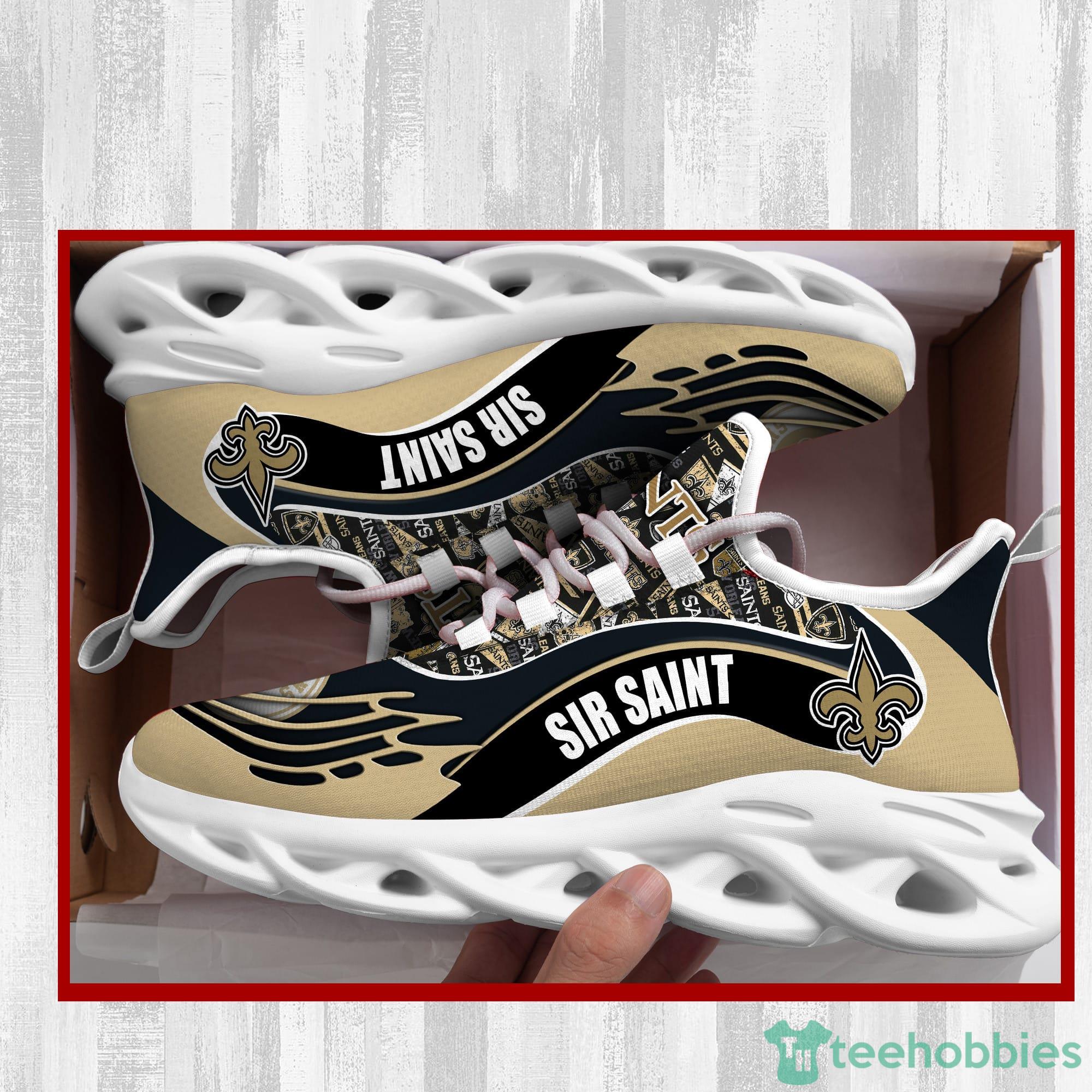 New Orleans Saints NFL Trending Max Soul Sneakers Sport Shoes Product Photo 1