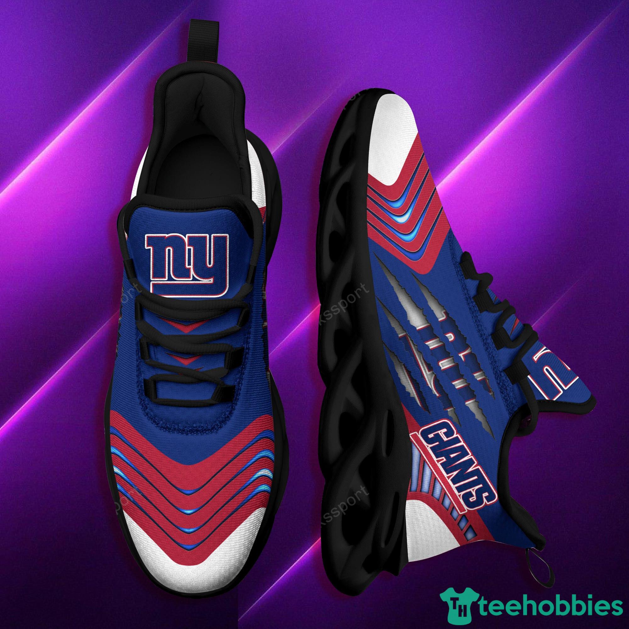 New York Giants Nfl Red And Blue Max Soul Sneakers Sport Shoes Product Photo 1
