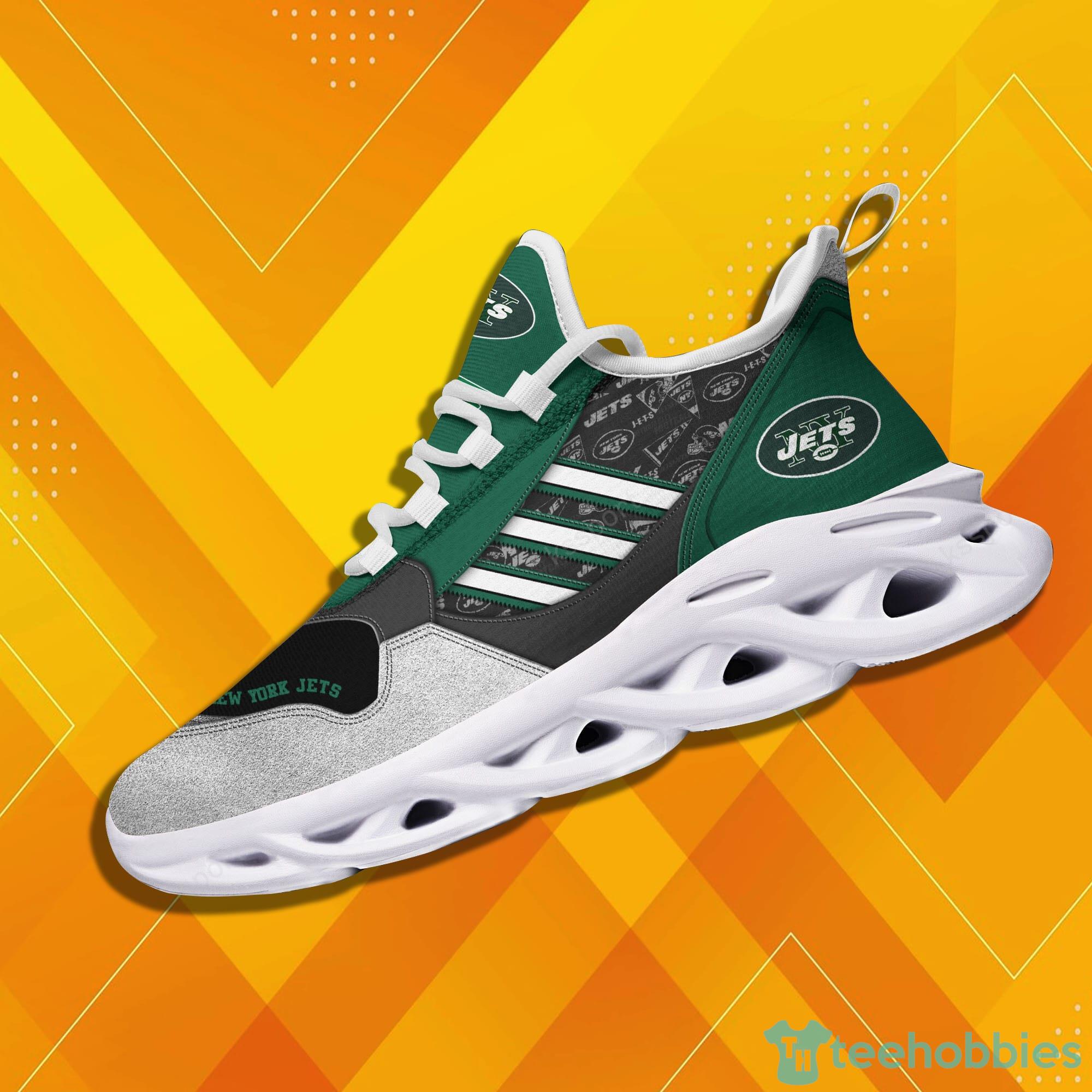 NFL New York Jets Green White Max Soul Sneakers Running Shoes - T-shirts  Low Price