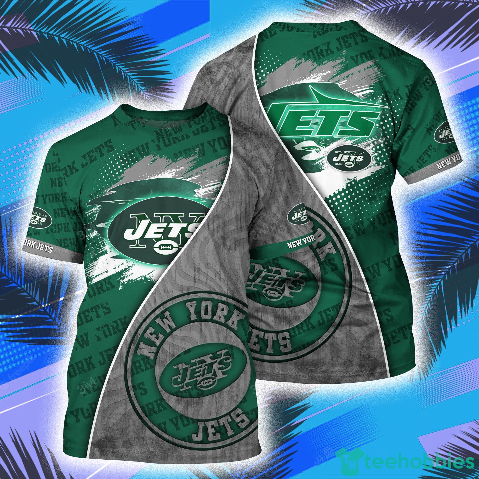 New York Jets Football Jersey 3D Hoodie Nfl Logo 3D Sweatshirt 3