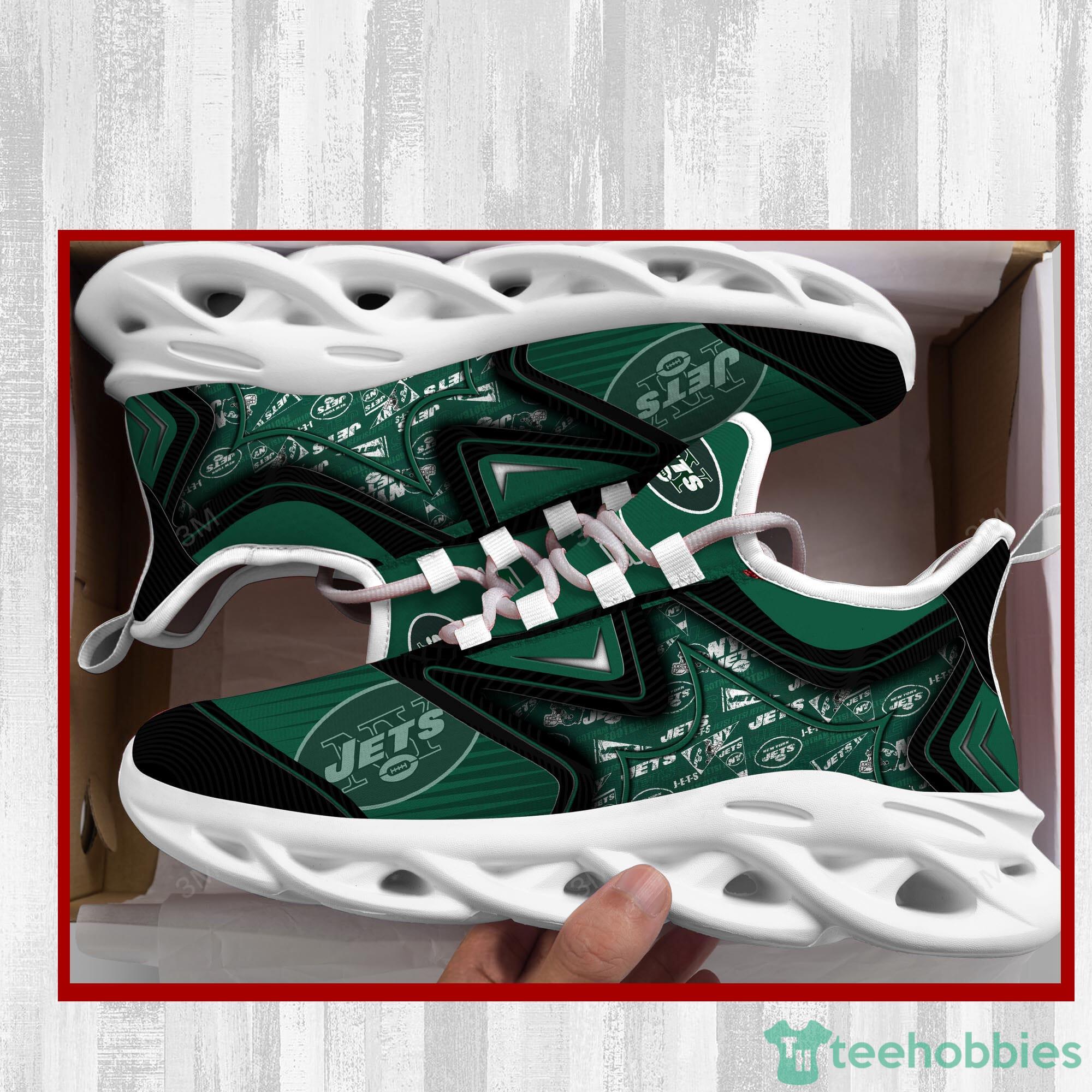 New York Jets NFL Symbol Max Soul Sneakers Sport Shoes Product Photo 2