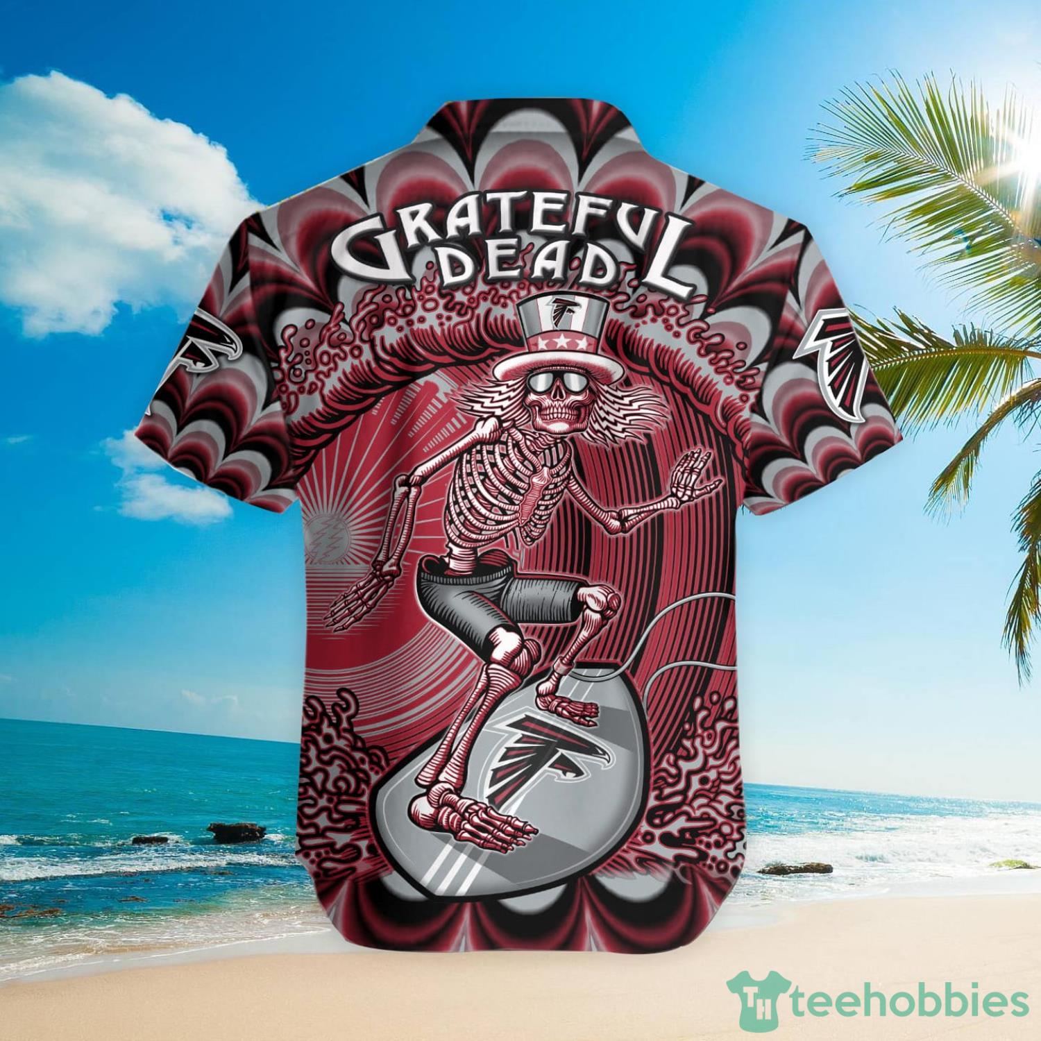 NFL Atlanta Falcons Grateful Dead Hawaiian Shirt For Fans Product Photo 3