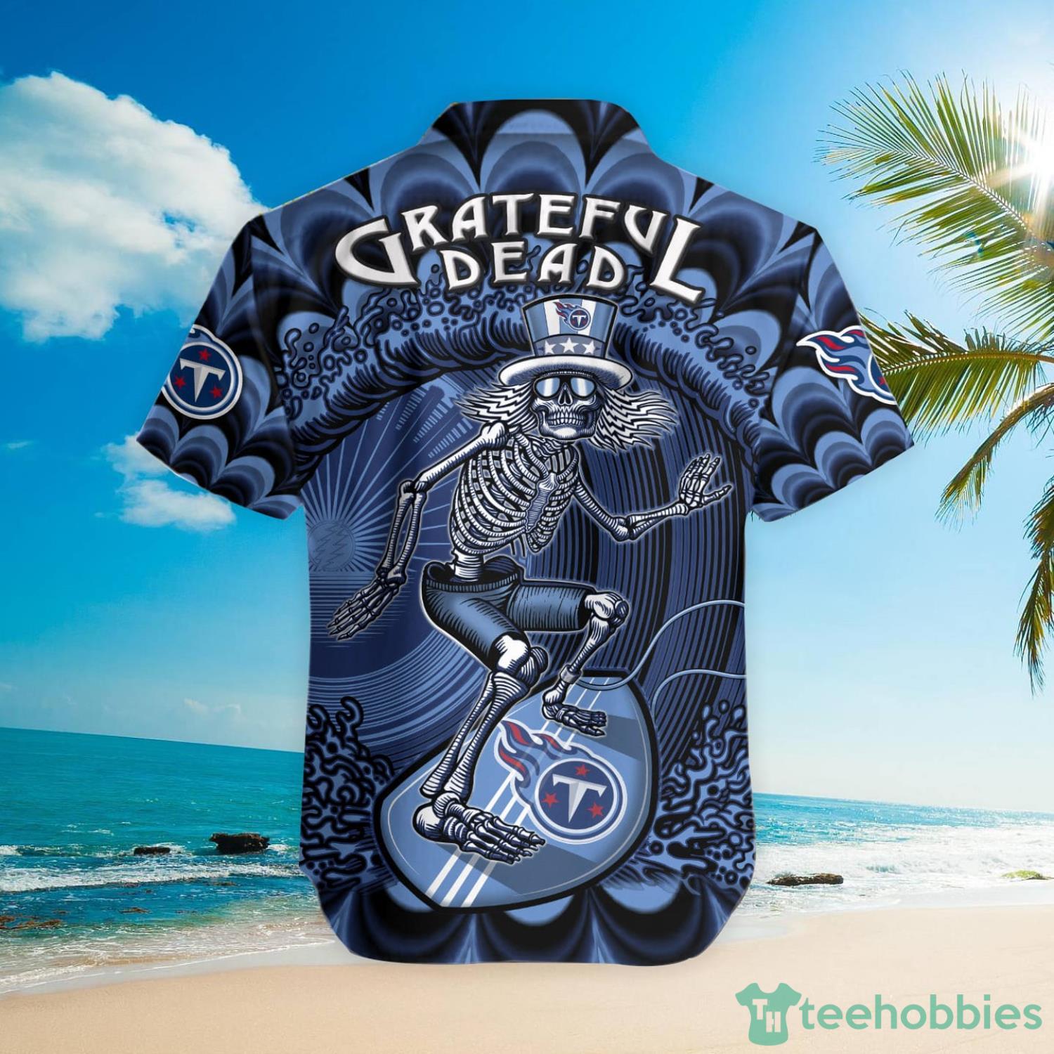 NFL Tennessee Titans Grateful Dead Hawaiian Shirt For Fans Product Photo 3