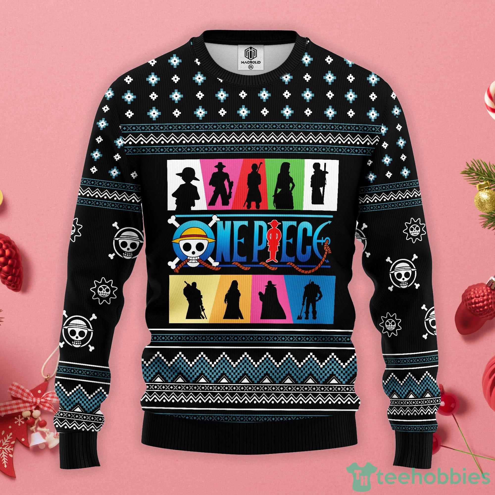 One Piece Anime Lover Ugly Christmas Sweater Product Photo 1