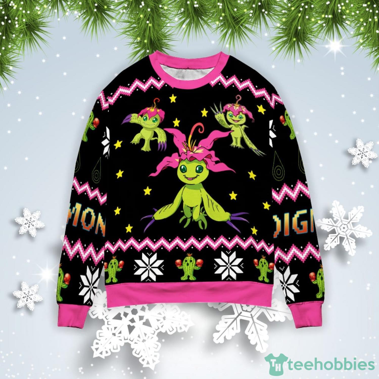 Palmon 3D Christmas Gift Ugly Christmas Sweater Product Photo 1