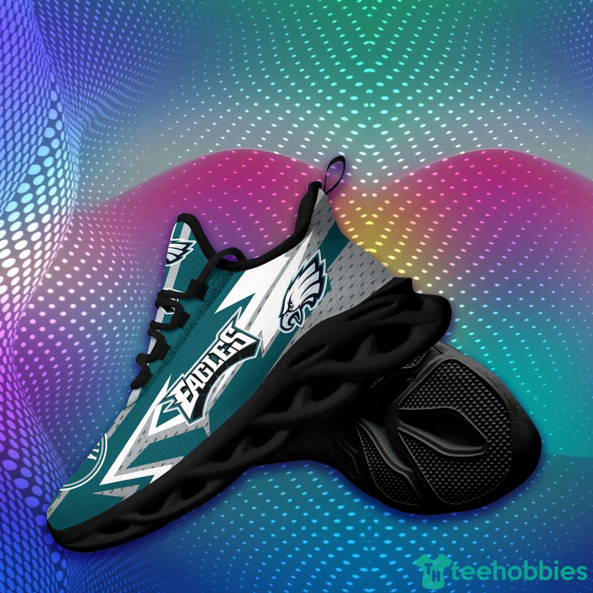 Philadelphia Eagles NFL Green Max Soul Sneakers Running Shoes