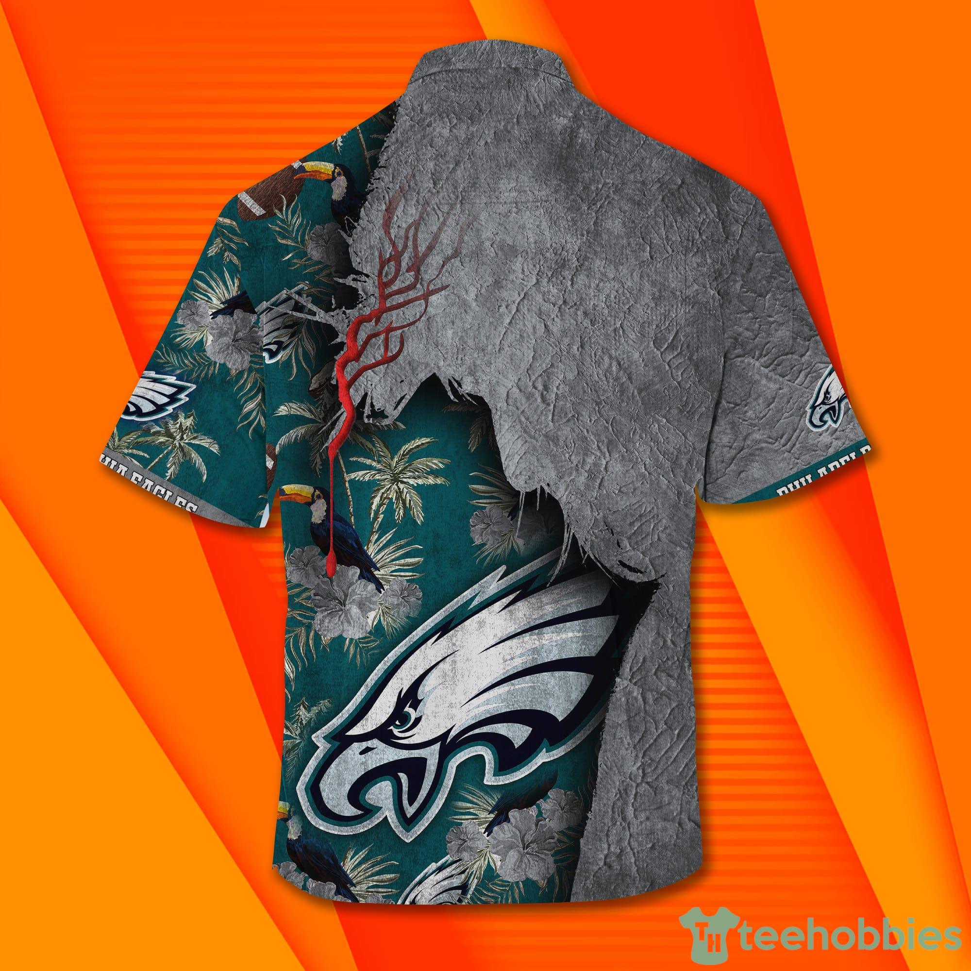 Philadelphia Eagles Retro Logo Hawaiian Shirt