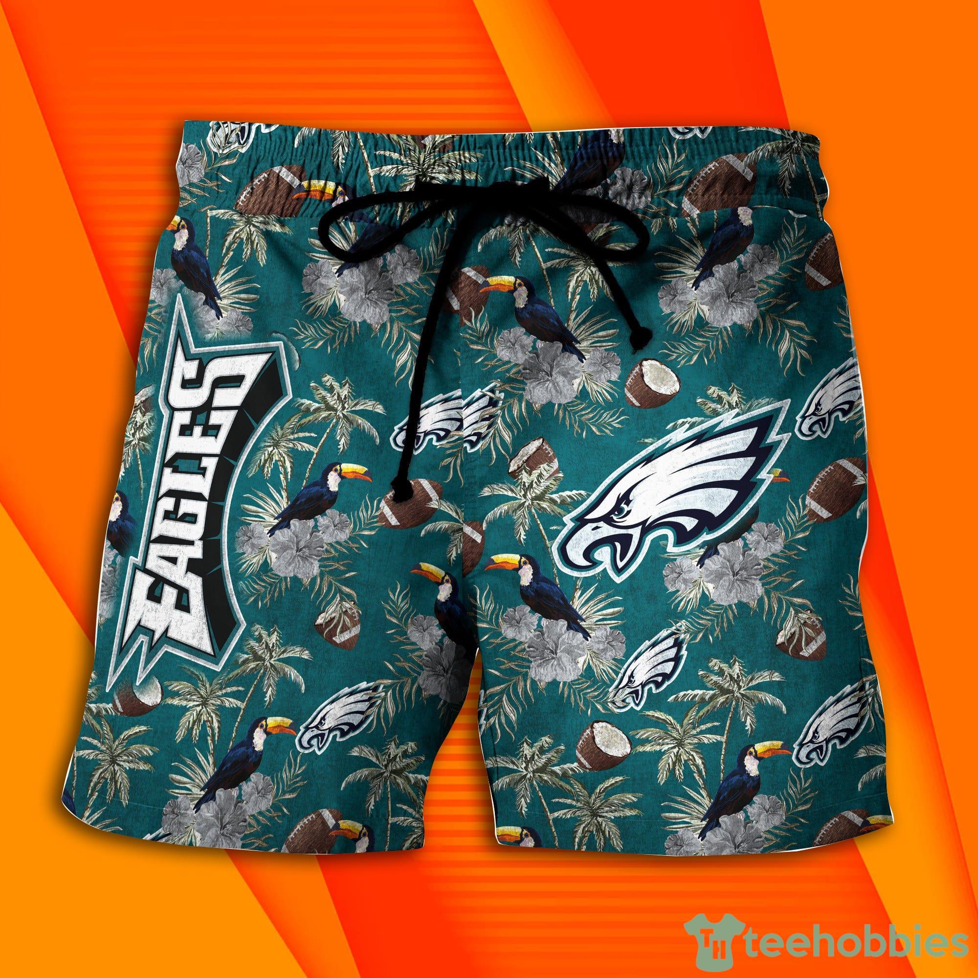 Philadelphia Eagles Lilo And Stitch Hawaiian Shirt And Shorts -  Freedomdesign