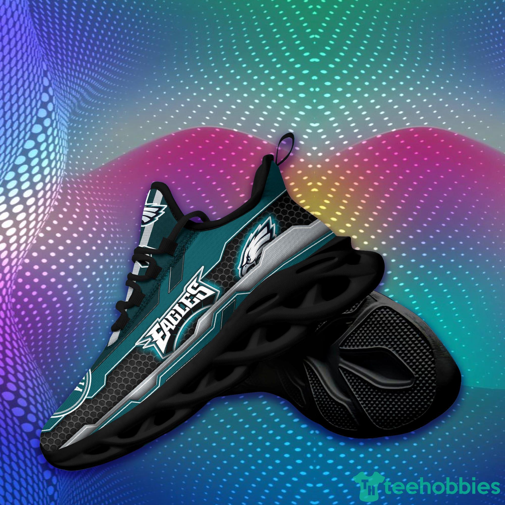 Philadelphia Eagles NFL Fire Ball Full Print Max Soul Shoes Gift For Fans -  Freedomdesign