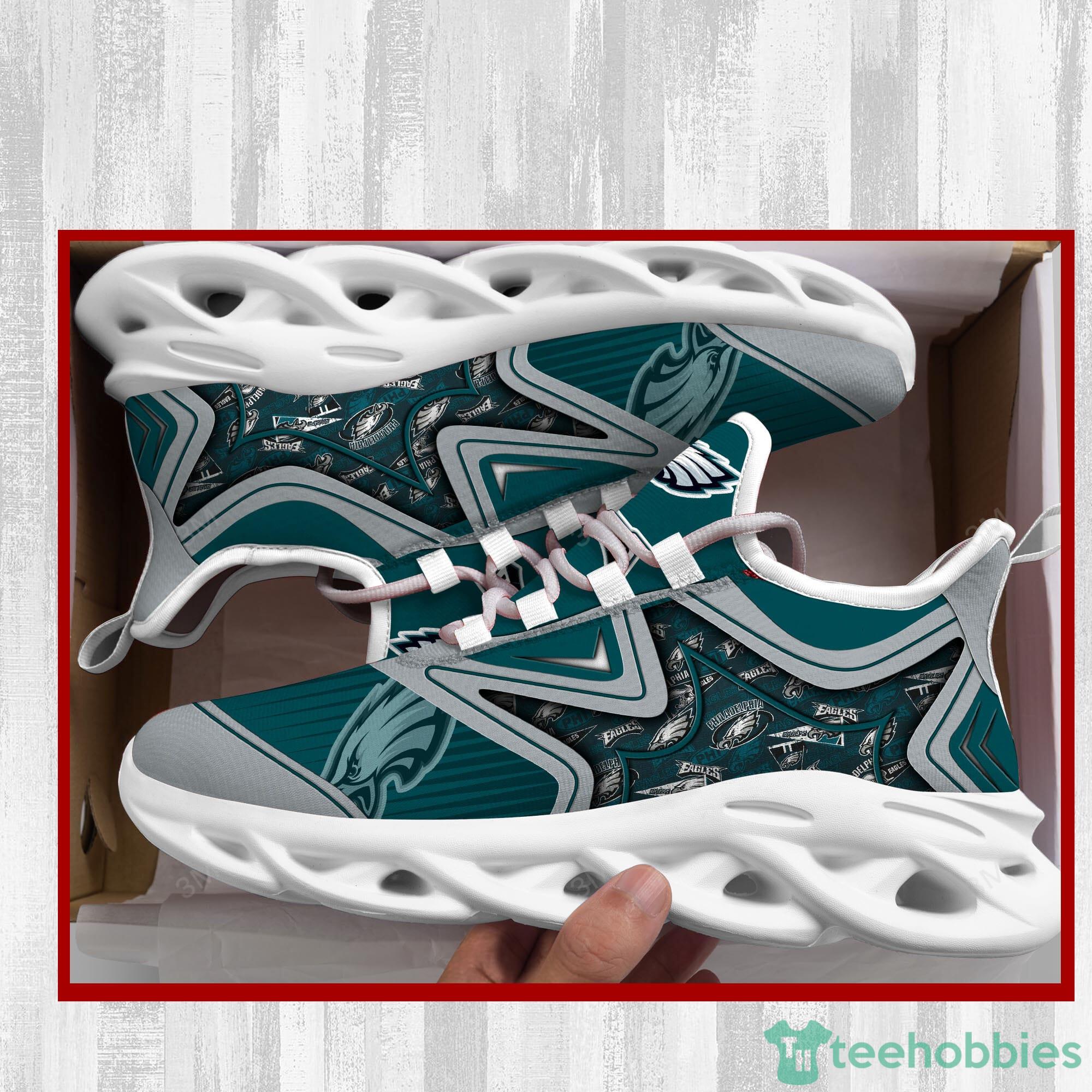 Philadelphia Eagles NFL Symbol Max Soul Sneakers Sport Shoes Product Photo 2