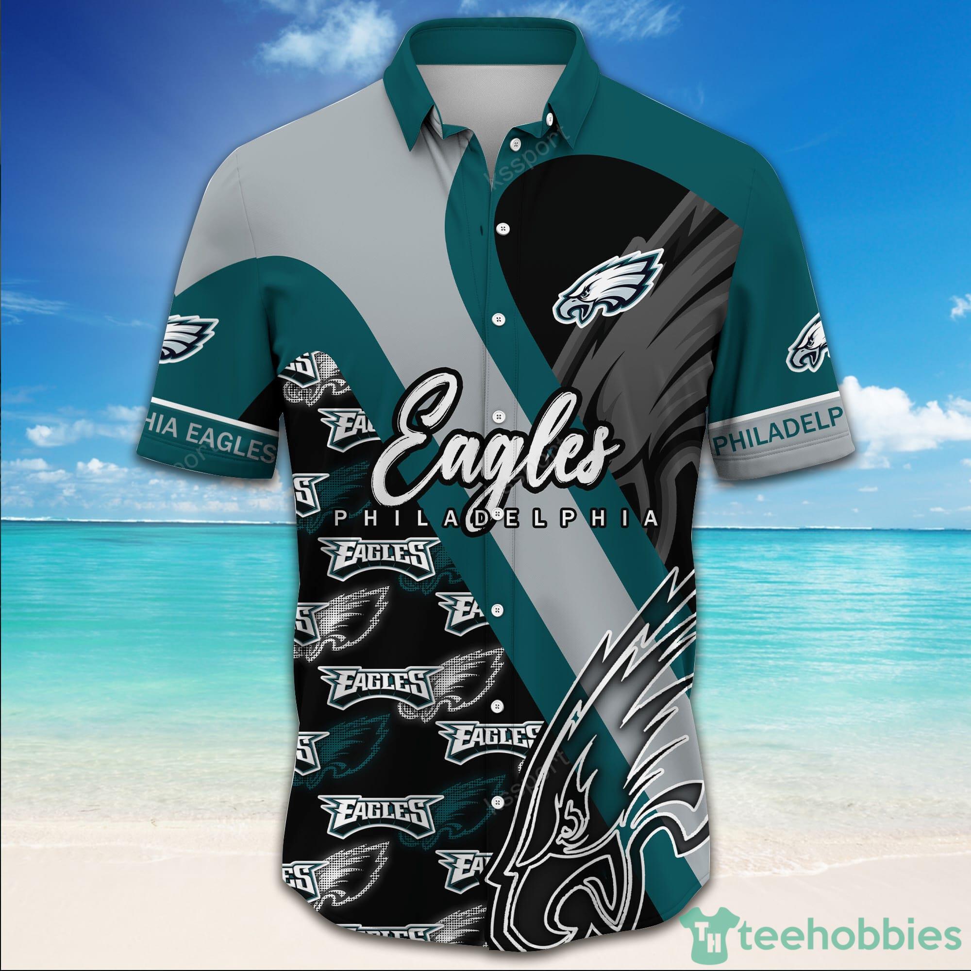 Philadelphia Eagles NFL All Over Print Short Sleeves Hawaiian Shirt