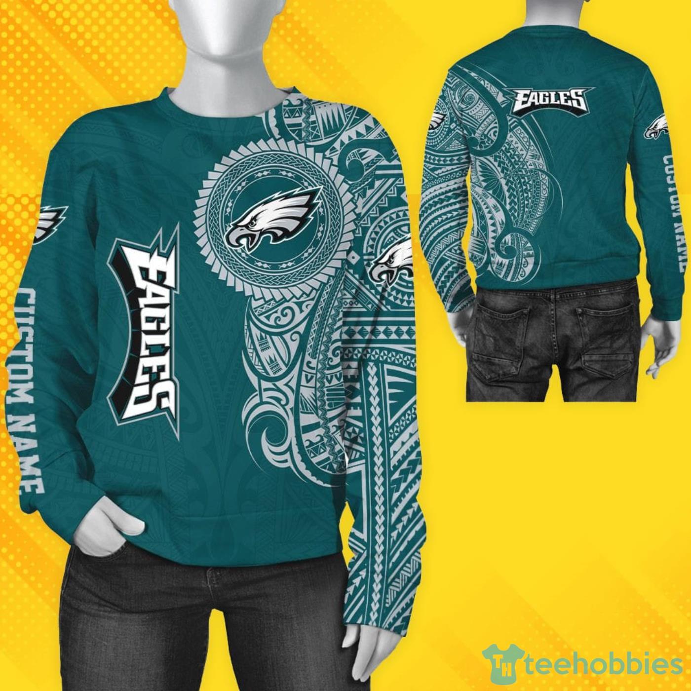 Custom Philadelphia Eagles 3D All Over Print T-Shirt - Inktee Store