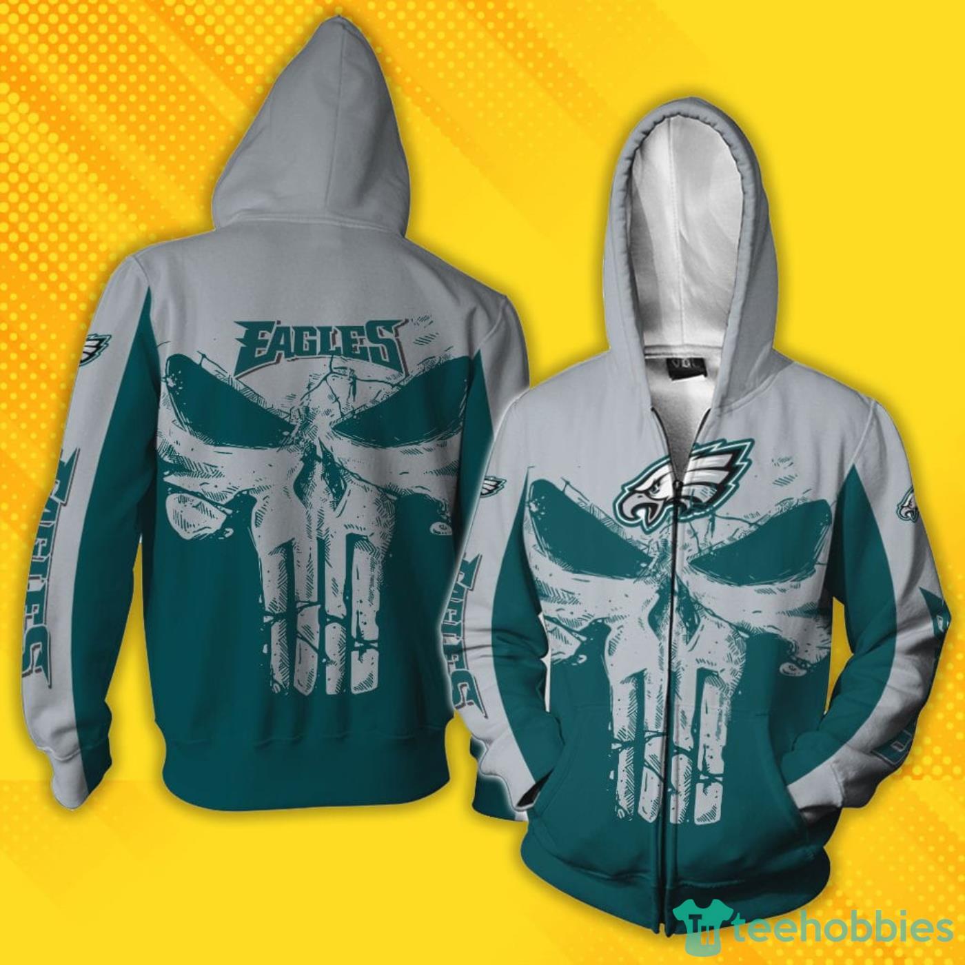 Dallas Cowboys Punisher Skull Black 3D Hoodie All Over Print - T-shirts Low  Price