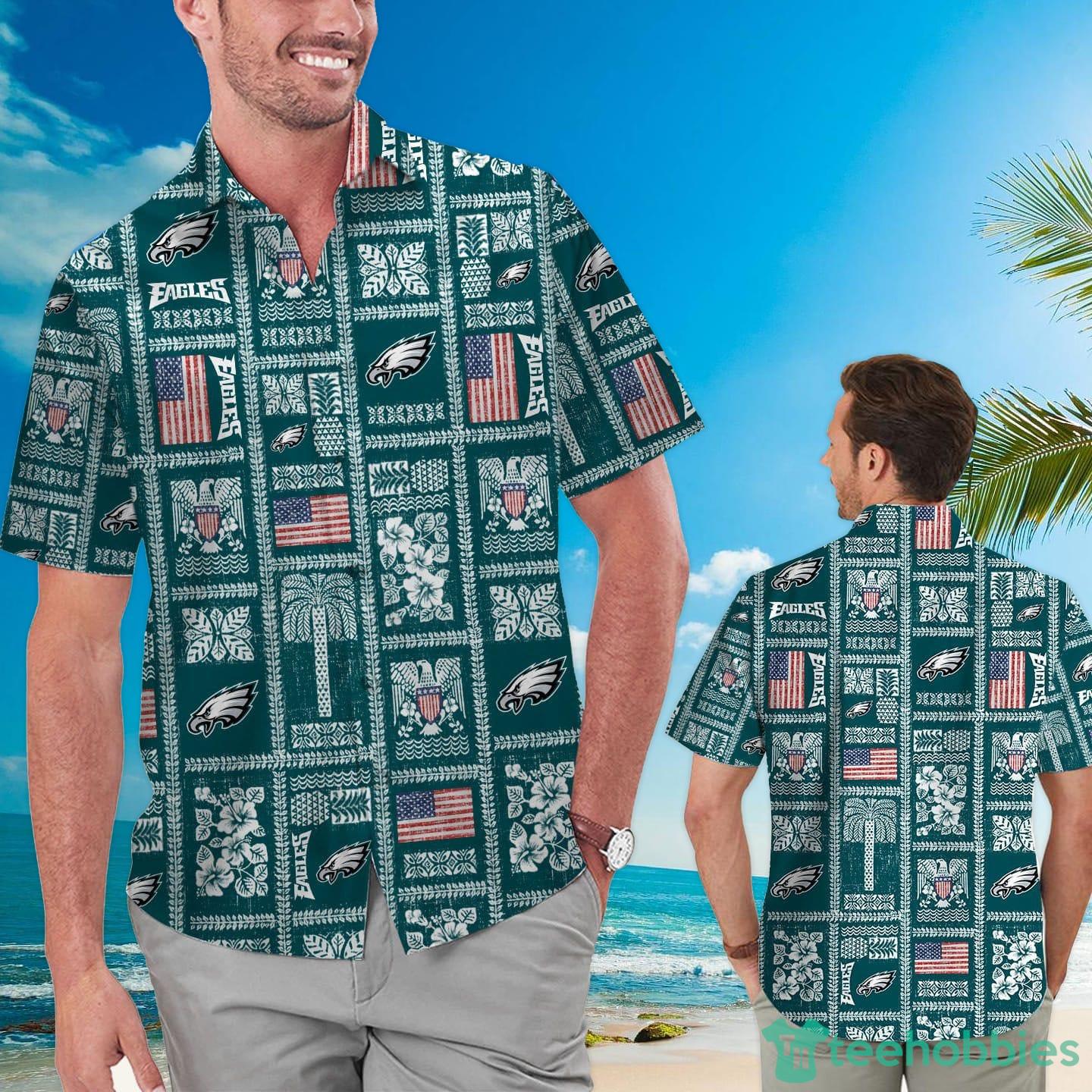 Philadelphia Eagles Summer Commemotative 2021 Hawaiian Shirt Product Photo 1