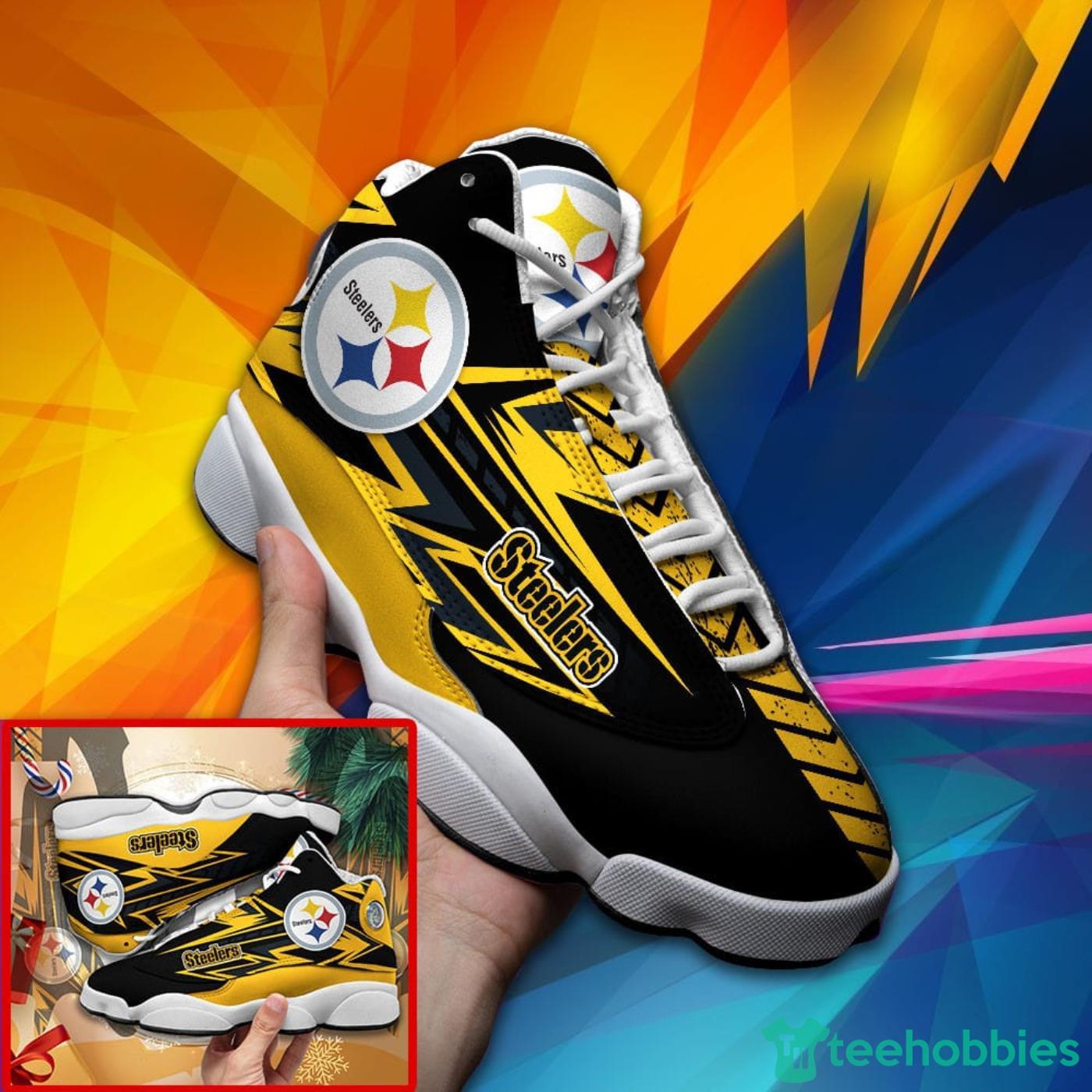 Pittsburgh Steelers NFL Air Jordan 13 Sneakers