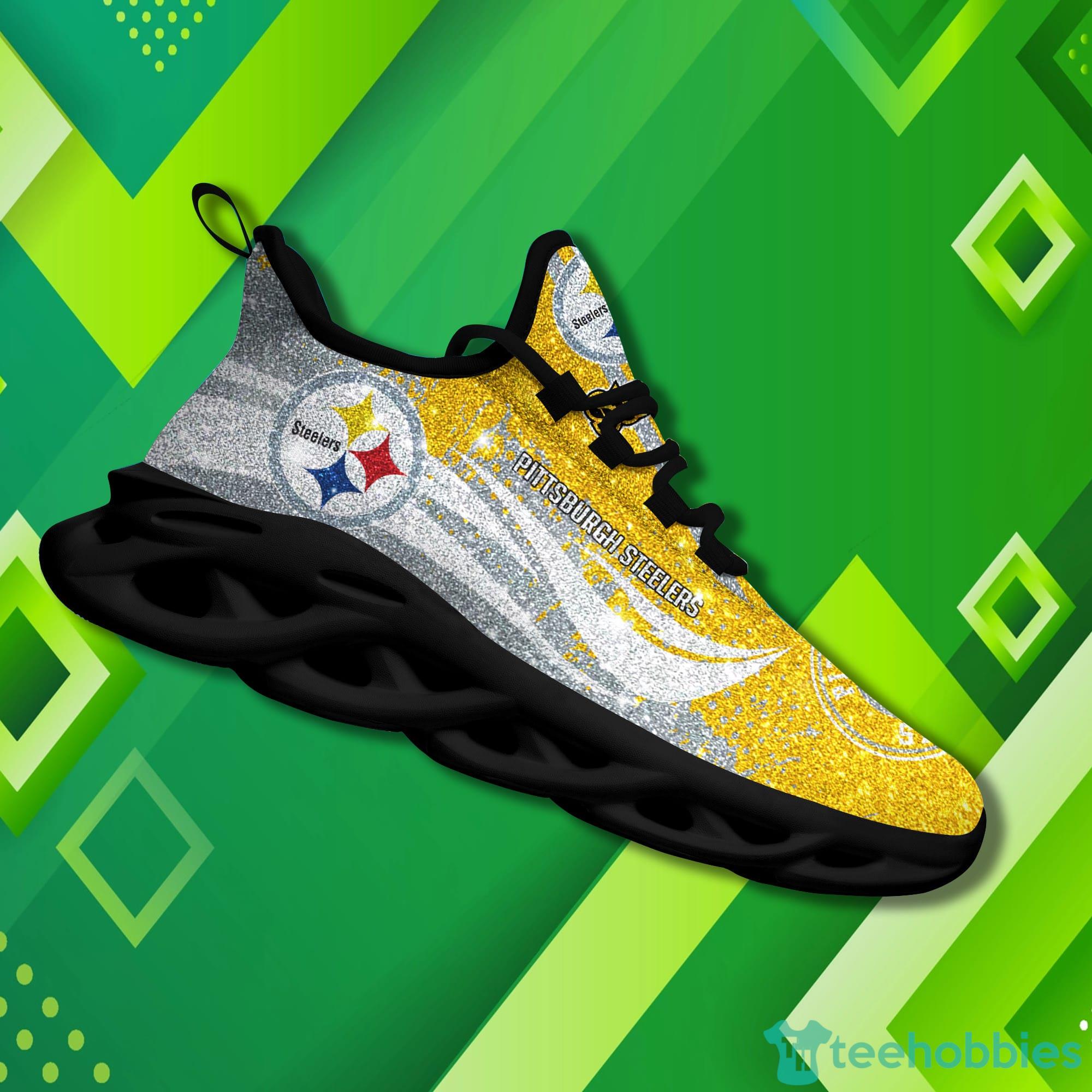 Pittsburgh Steelers Casual 3D Max Soul Shoes Running Shoes For Men And Women