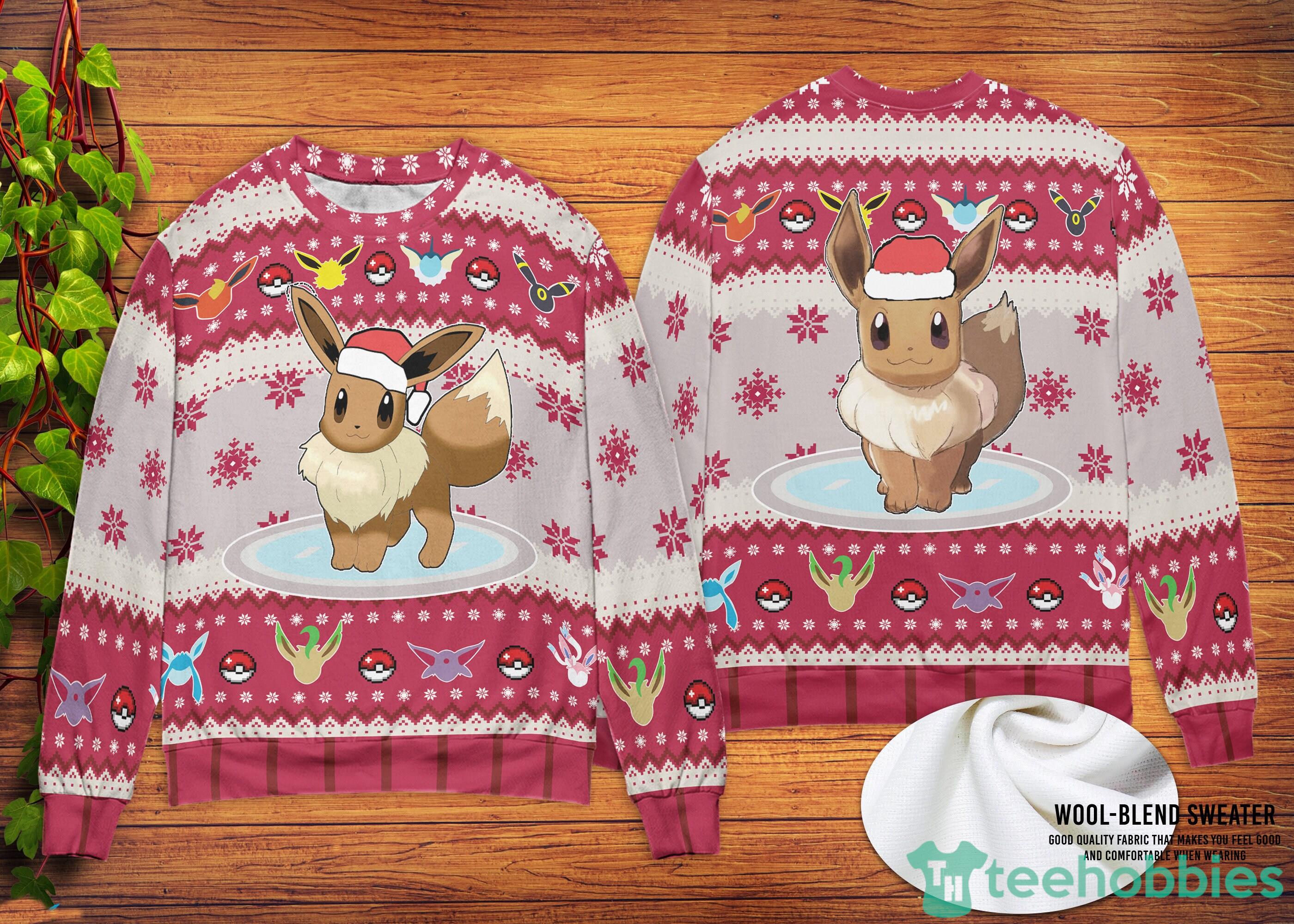Pokemon Lover Ugly Christmas Sweater Product Photo 1