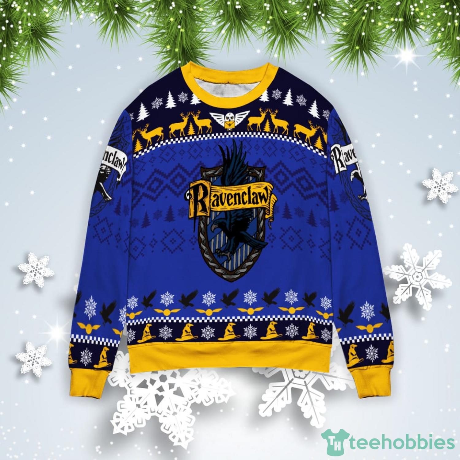 Ravenclaw Christmas Gift Ugly Christmas Sweater Product Photo 1