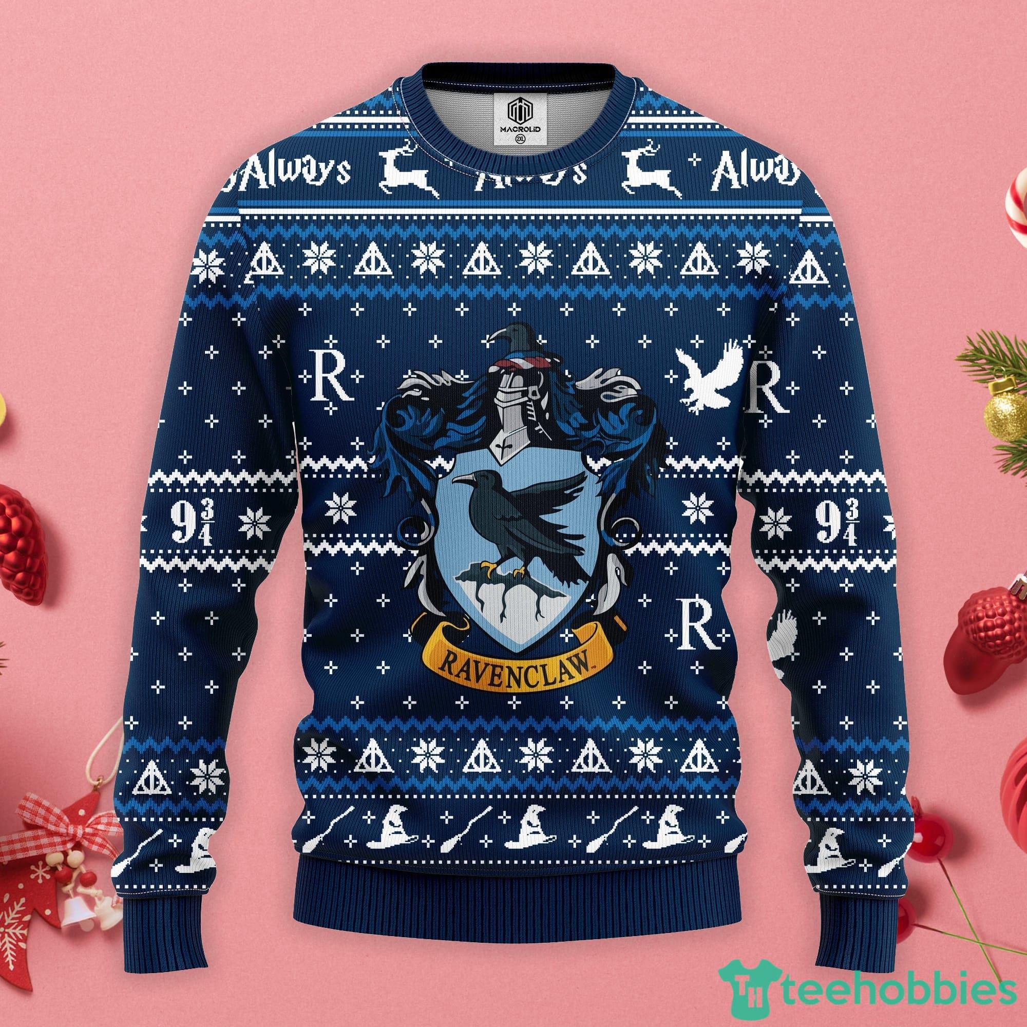 Ravenclaw Movie Lover Ugly Christmas Sweater Product Photo 1
