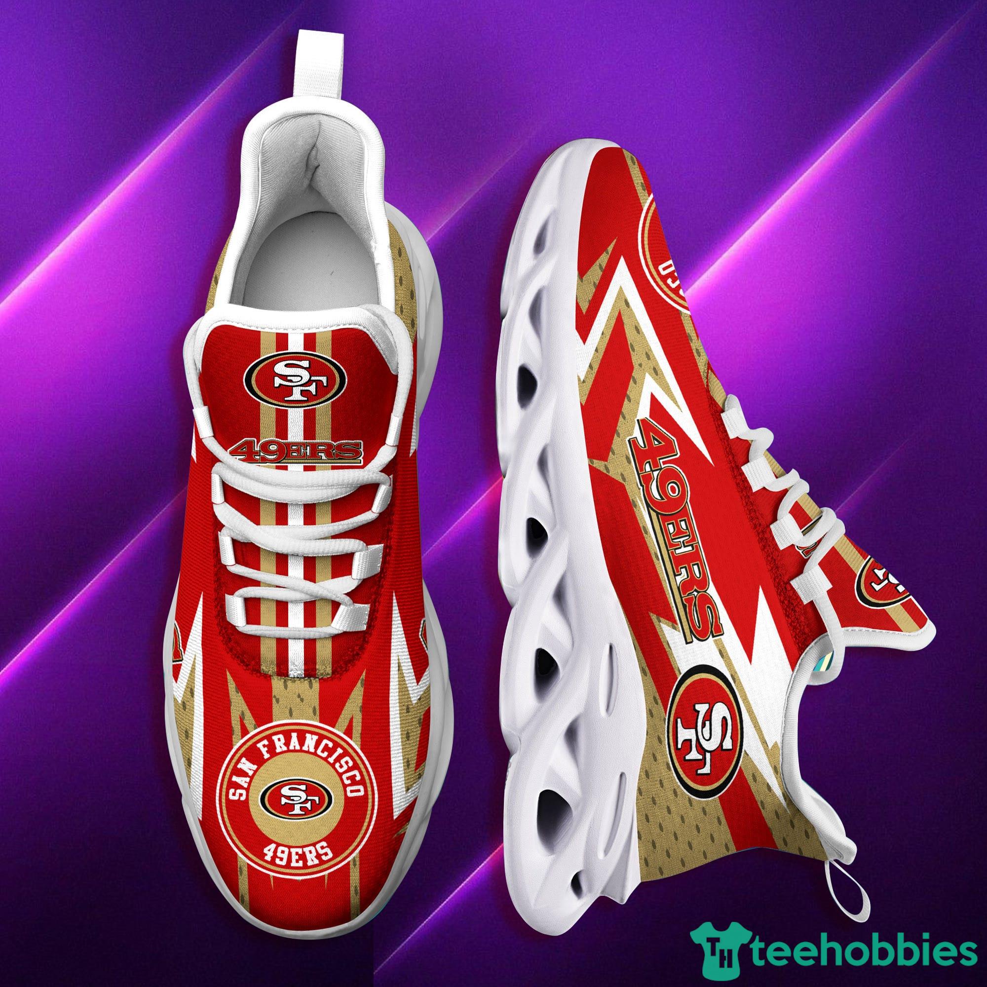 San Francisco ers NFL Logo Max Soul Sneakers Running Shoes Product Photo 1