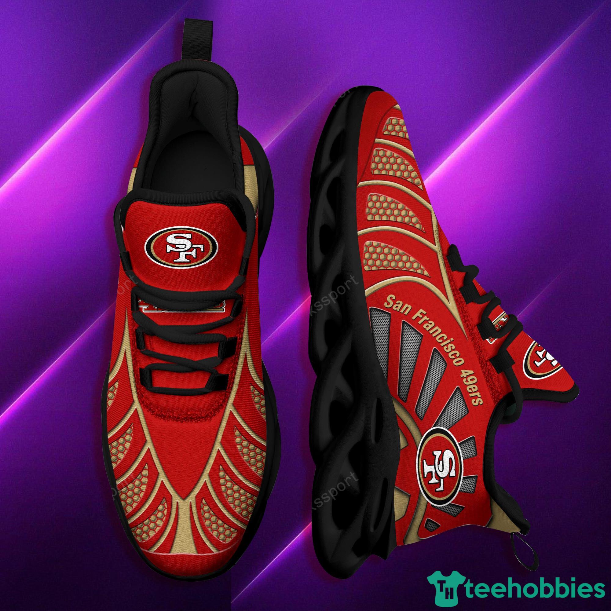 San Francisco ers NFL Symbol Max Sou Sneakers Running Shoes Product Photo 1
