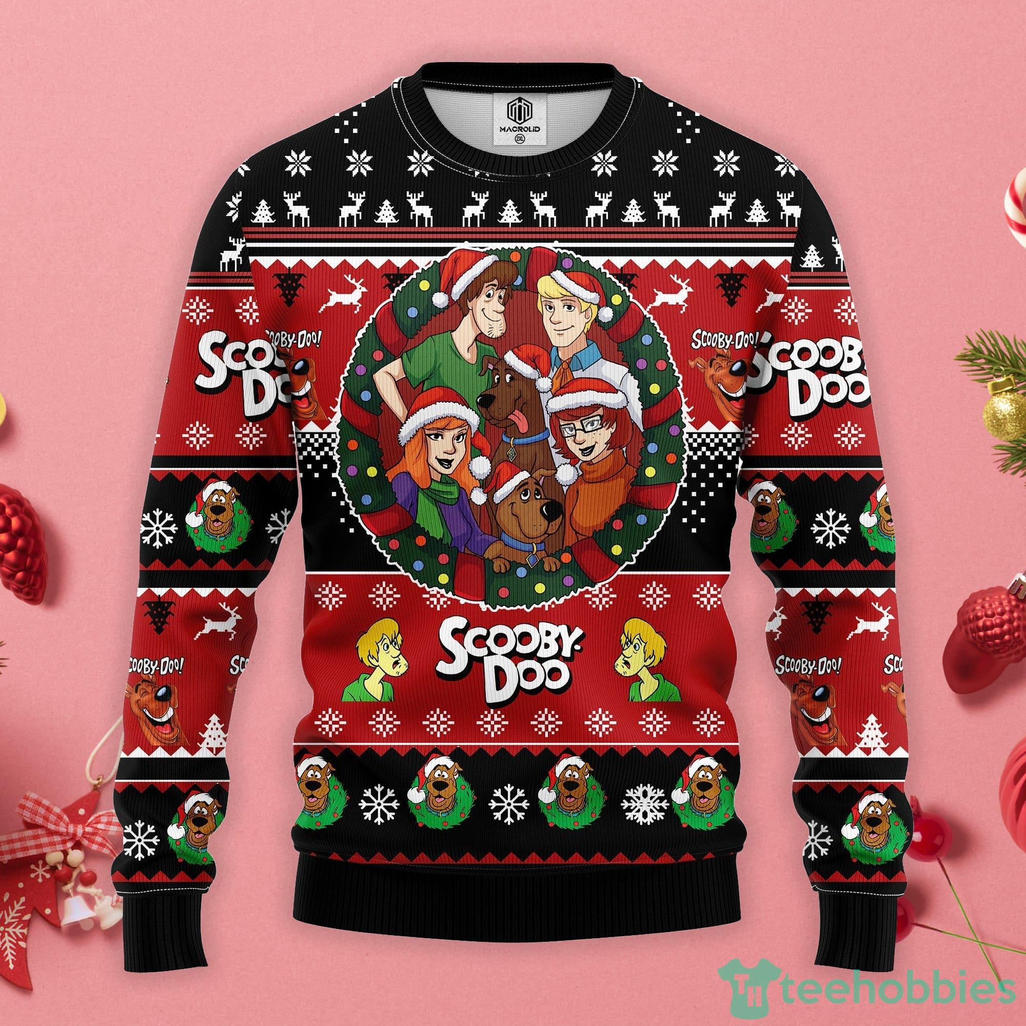 Scooby Doo 3D Christmas Gift Ugly Christmas Sweater Product Photo 1