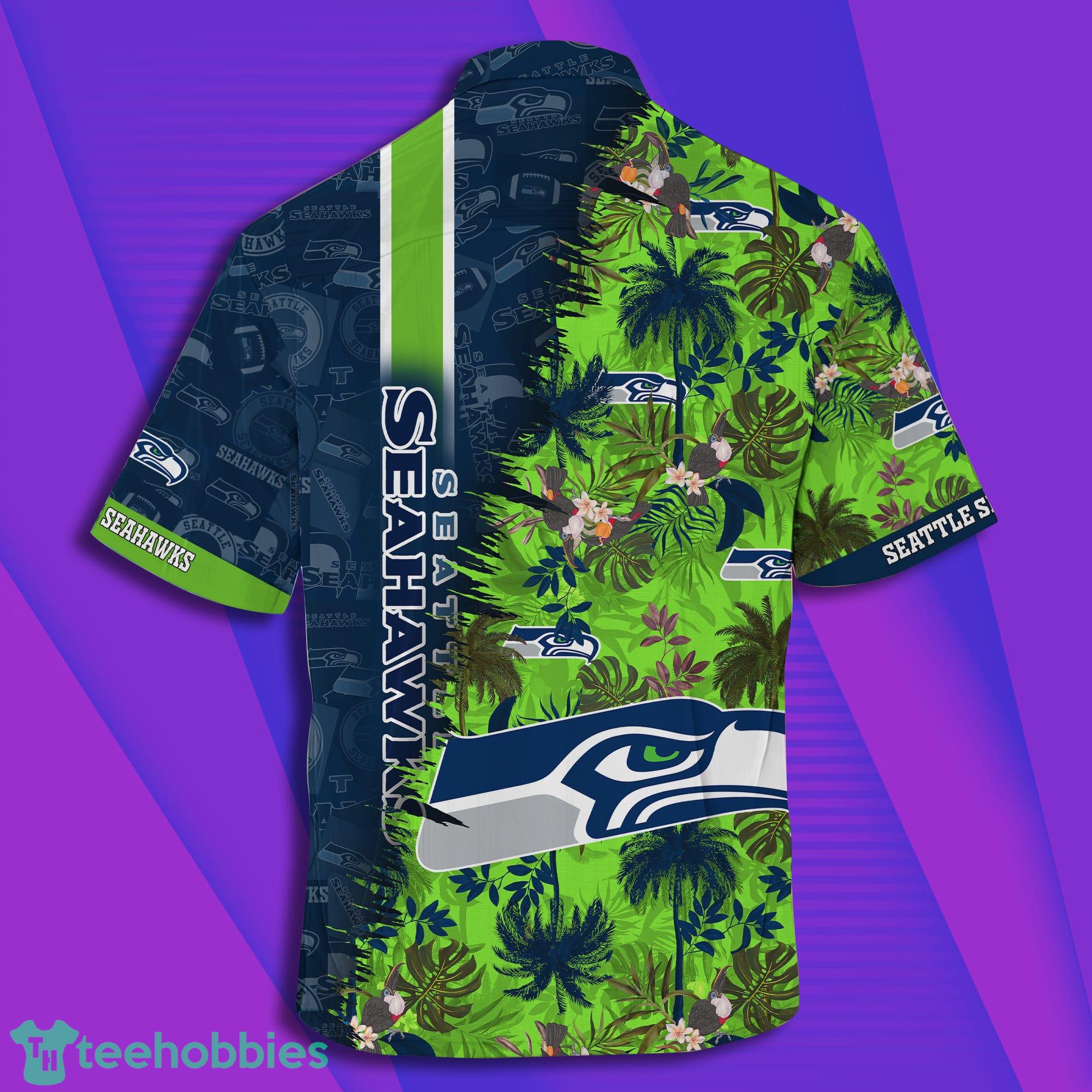 HOT Seattle Seahawks NFL Summer Hawaiian Shirt And Shorts