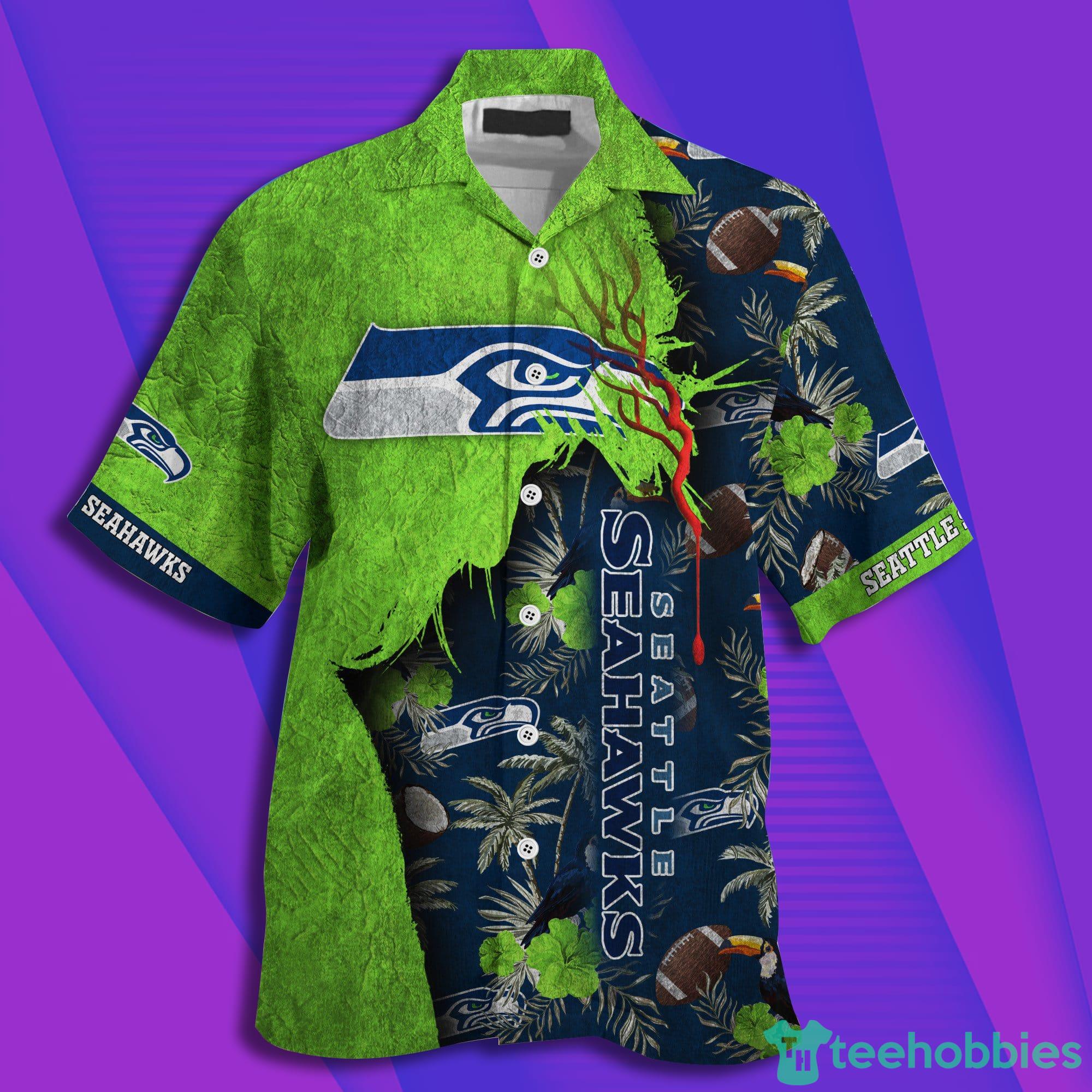 Seattle Seahawks NFL Ultra Cool Graphic Hawaiian Shirt