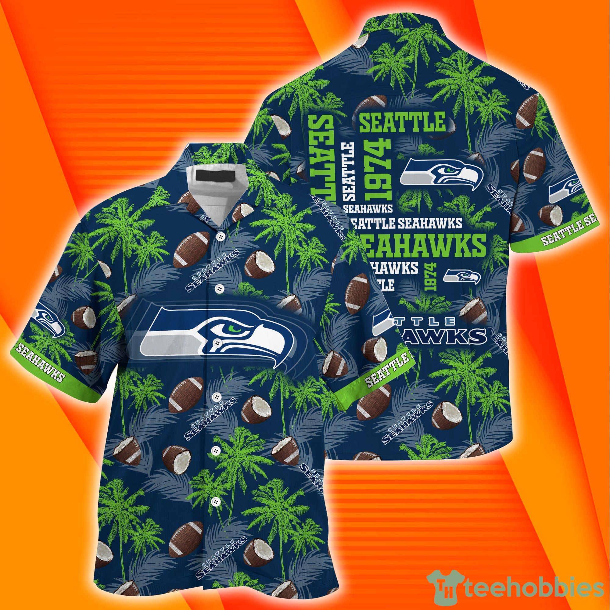 Seahawks Hawaiian Shirt Seattle Seahawks Team Football Best Hawaiian Shirts  - Upfamilie Gifts Store