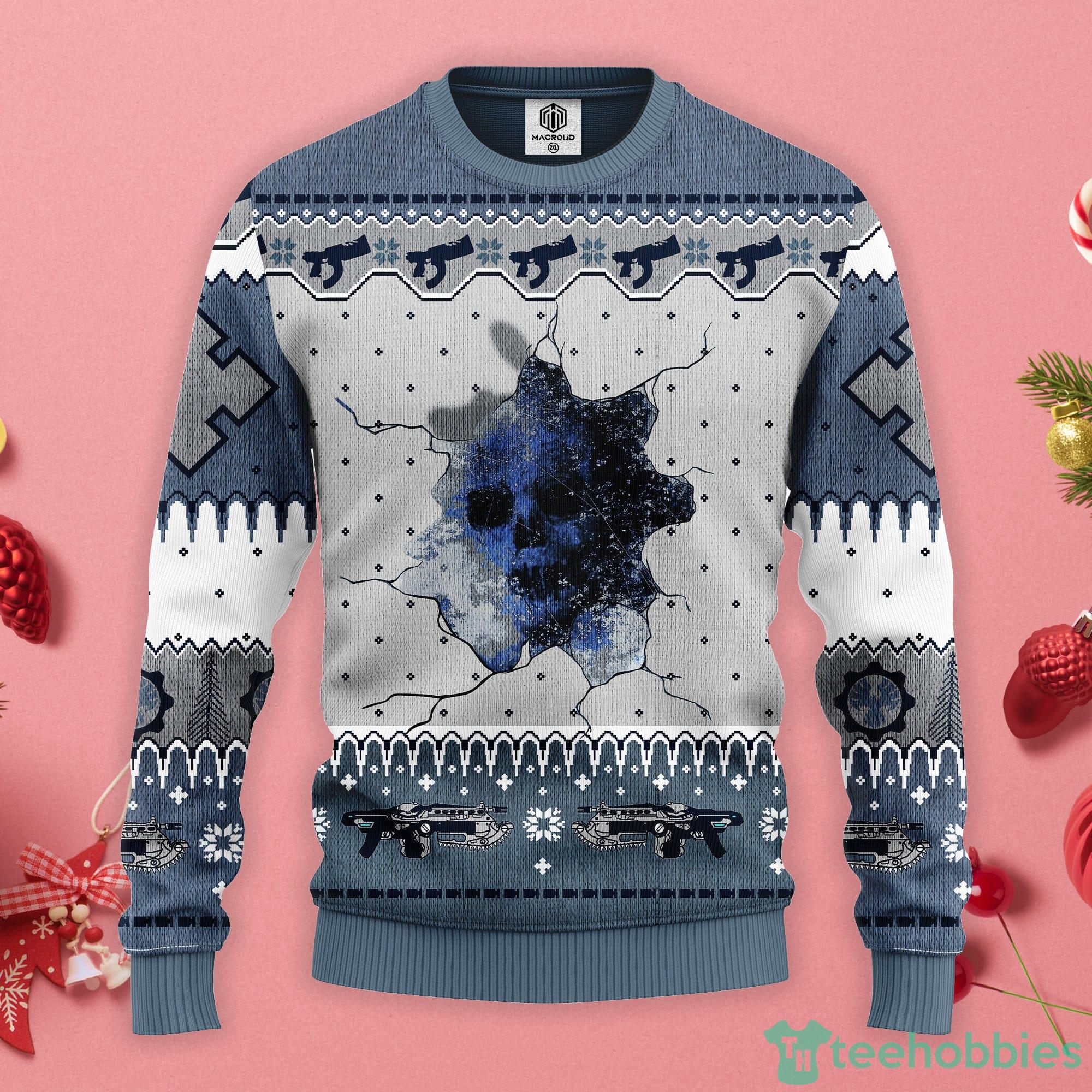 Sku White Christmas Gift Ugly Christmas Sweater Product Photo 1