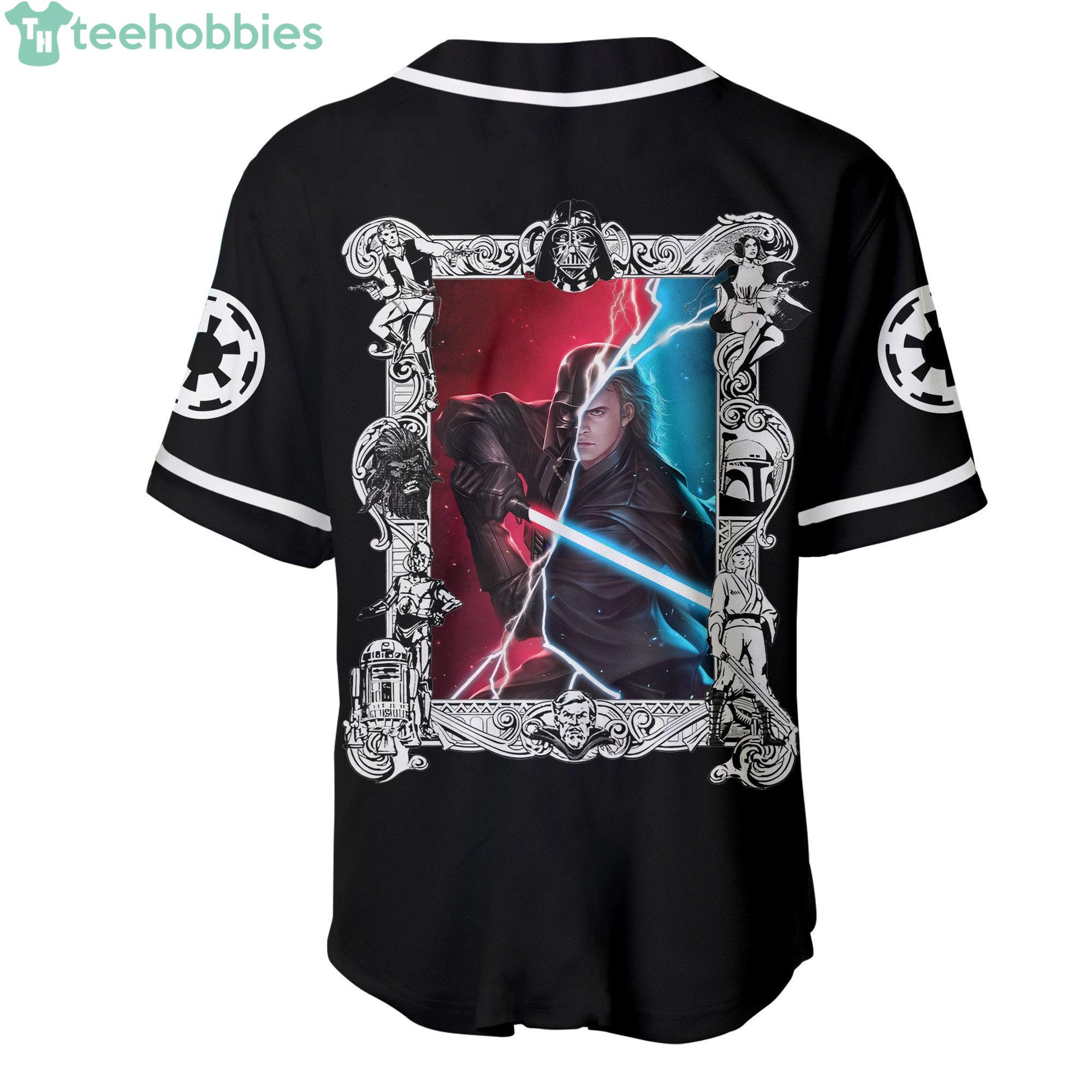 Personalized Pittsburgh Pirates Darth Vader Star Wars All Over Print 3D  Baseball Jersey-TPH - Love My Family Forever