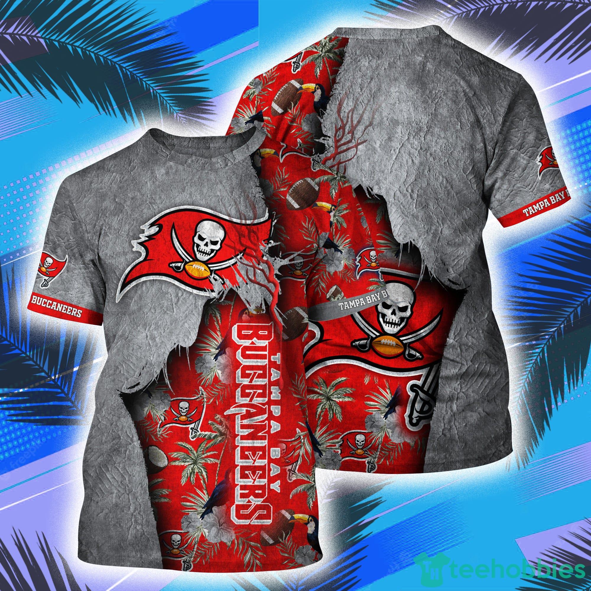 Tampa Bay Buccaneers NFL All Over Print 3D T-Shirt Product Photo 1