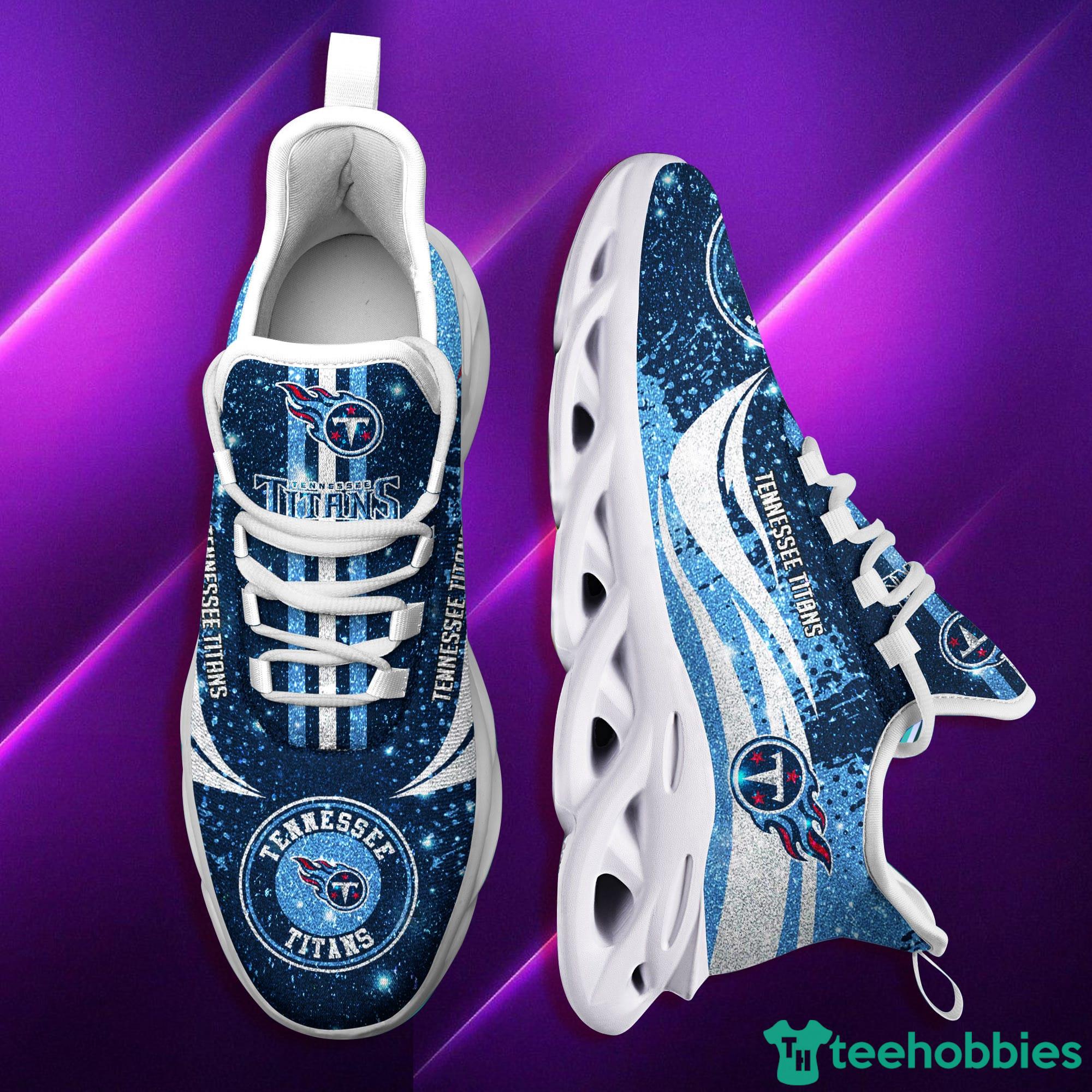 Tennessee Titans Nfl Blue Max Soul Sneakers Sport Shoes Product Photo 1