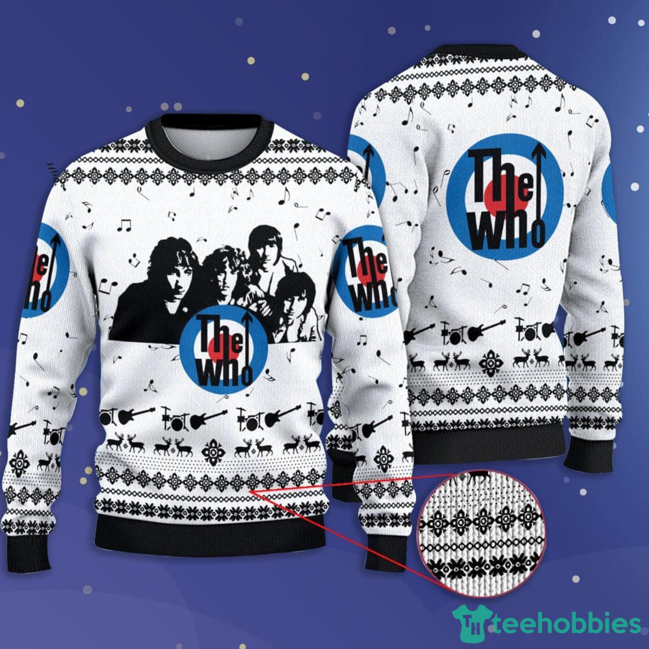 The Who Band 3D Ugly Christmas Sweater