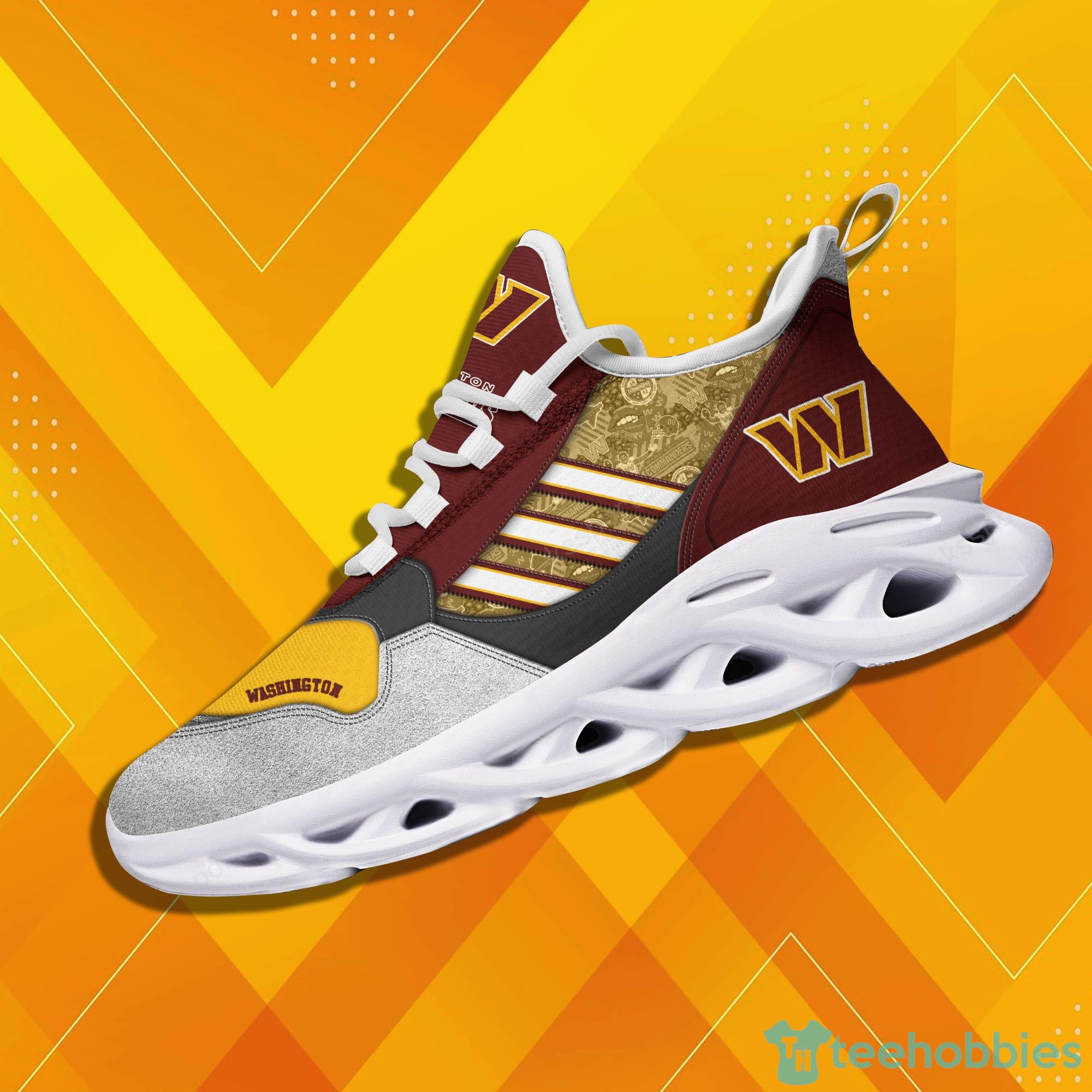 Washington Commanders NFL Max Soul Sneakers Sport Shoes - Freedomdesign