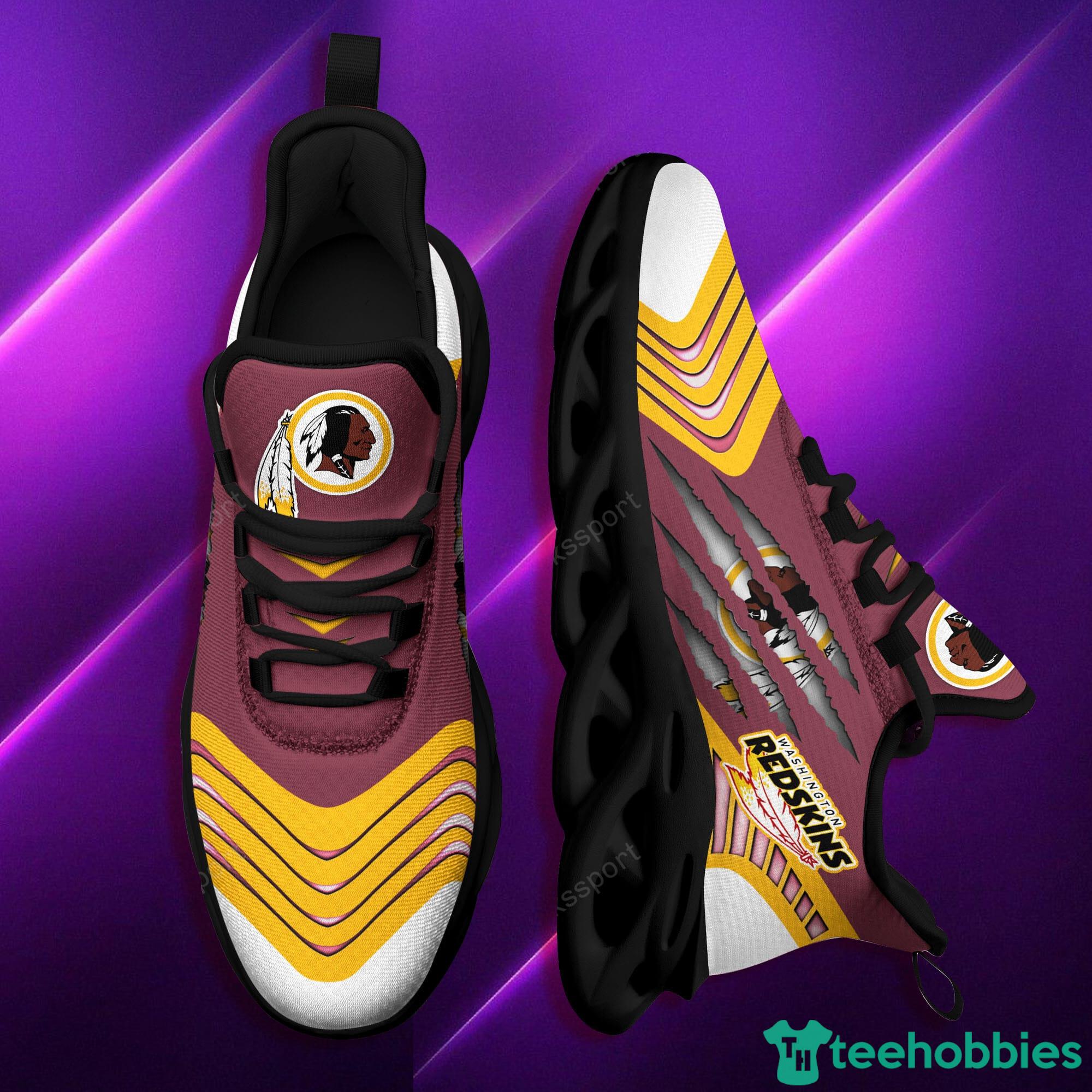 NFL Washington Redskins Golden Brown Max Soul Sneakers Running Shoes -  T-shirts Low Price